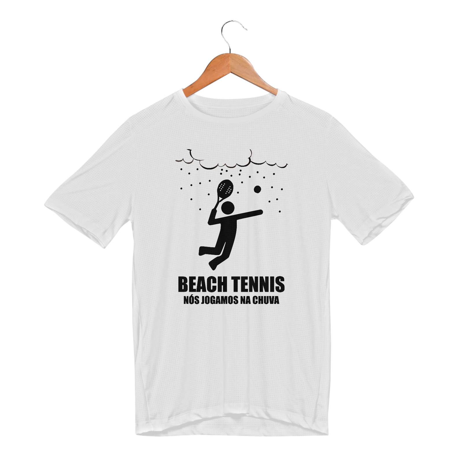 Camisa Dry UV - Jogamos na Chuva (Preto)