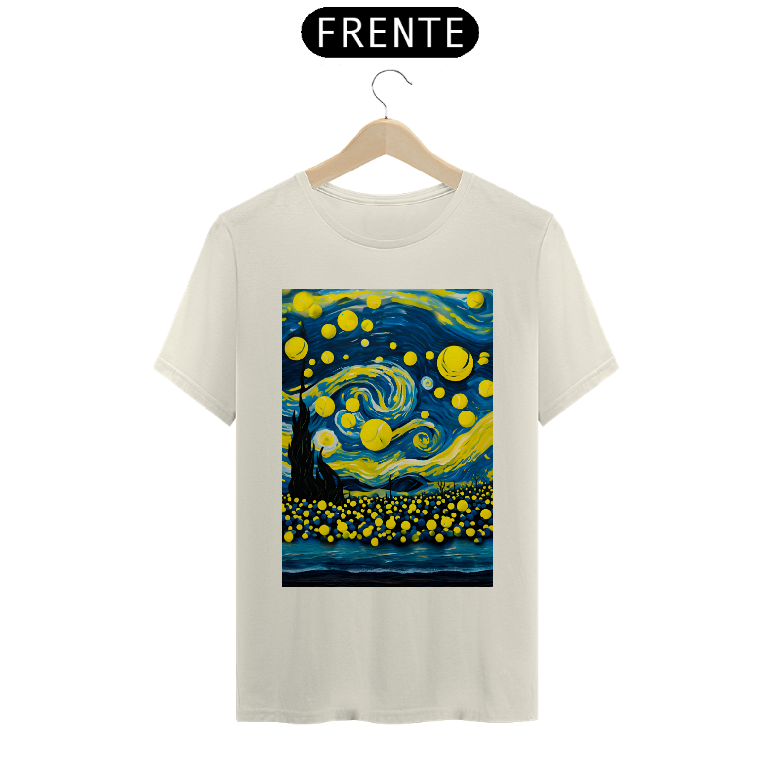 Camisa 100% Algodão - Starry Night