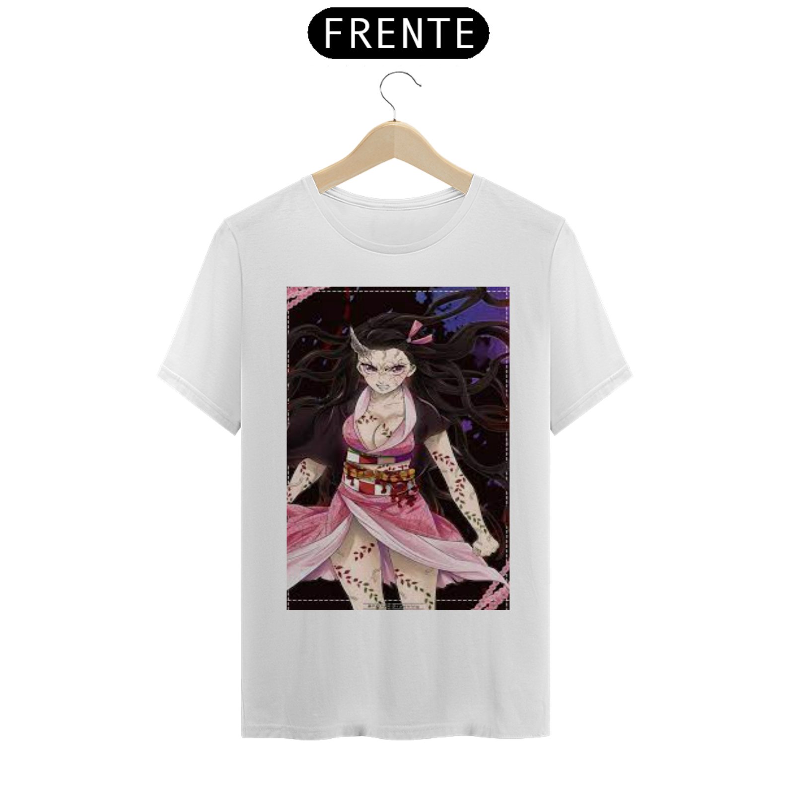 CAMISETA COLEÇÃO KIMETSU NO YAIBA - NEZUKO 4ª FORMA