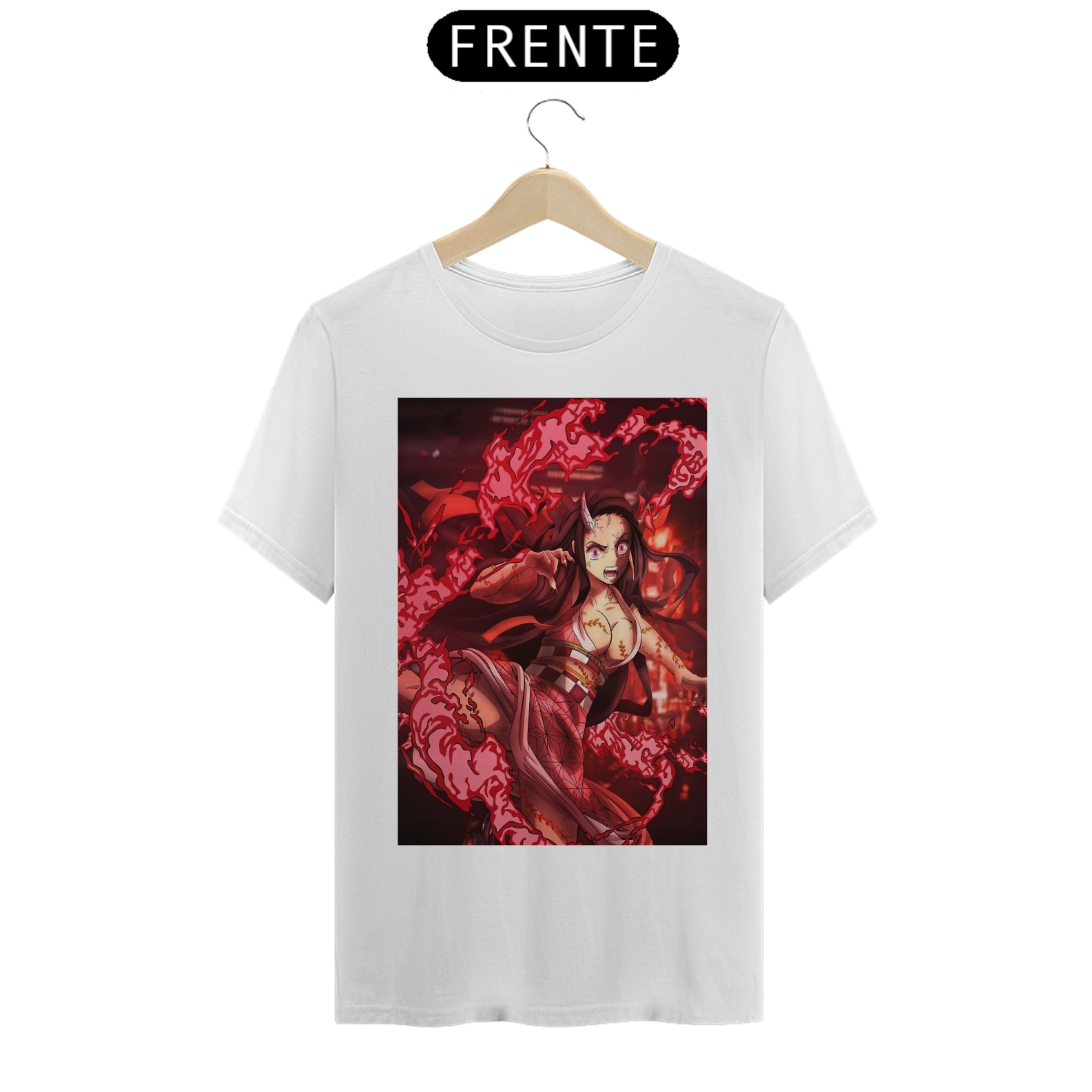 CAMISETA COLEÇÃO KIMETSU NO YAIBA - NEZUKO 3ª FORMA