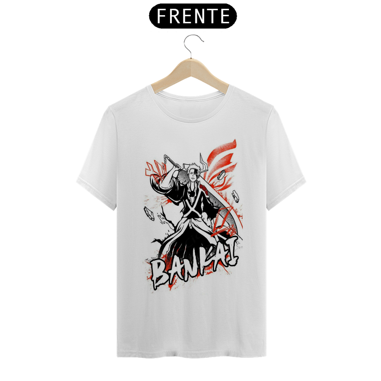 Coleção de Camiseta  Bleach - Modelo Bankai