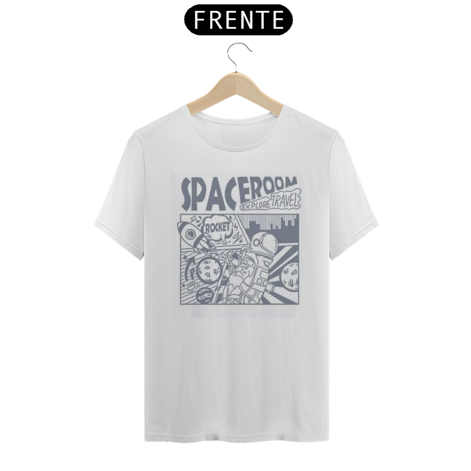 Coleção de Camiseta Gamers - Space Room