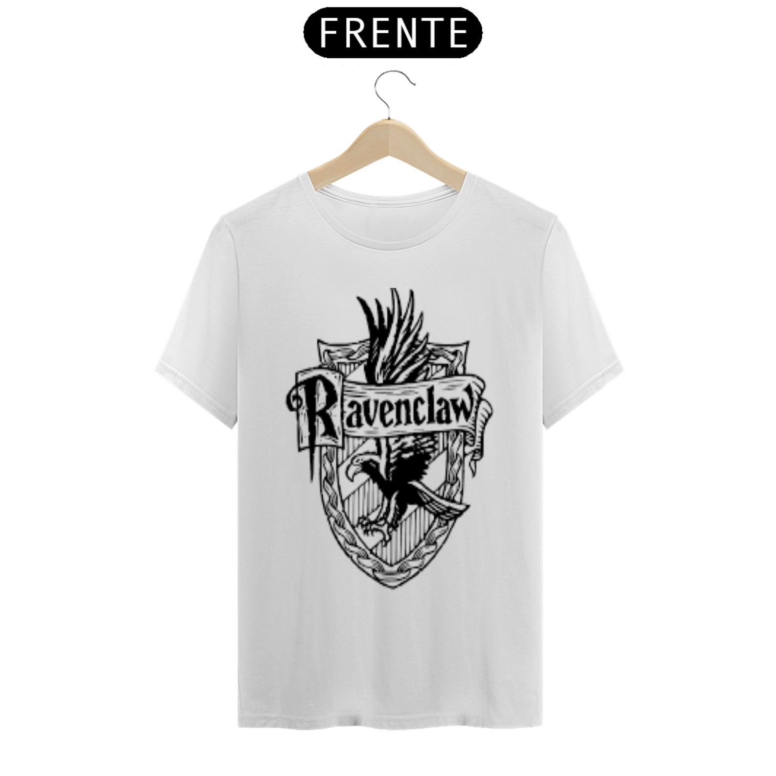 Coleção de Camisetas Filmes e Séries: Harry Potter - Fundadores de Hogwarts: Brasão de Ravenclaw