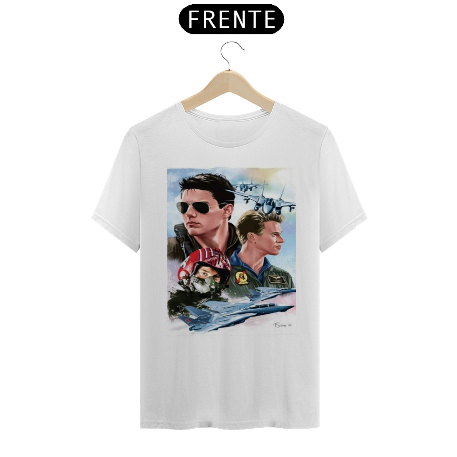 Coleção de Camisetas Filmes e Séries - Top Gun - Asas Indomáveis
