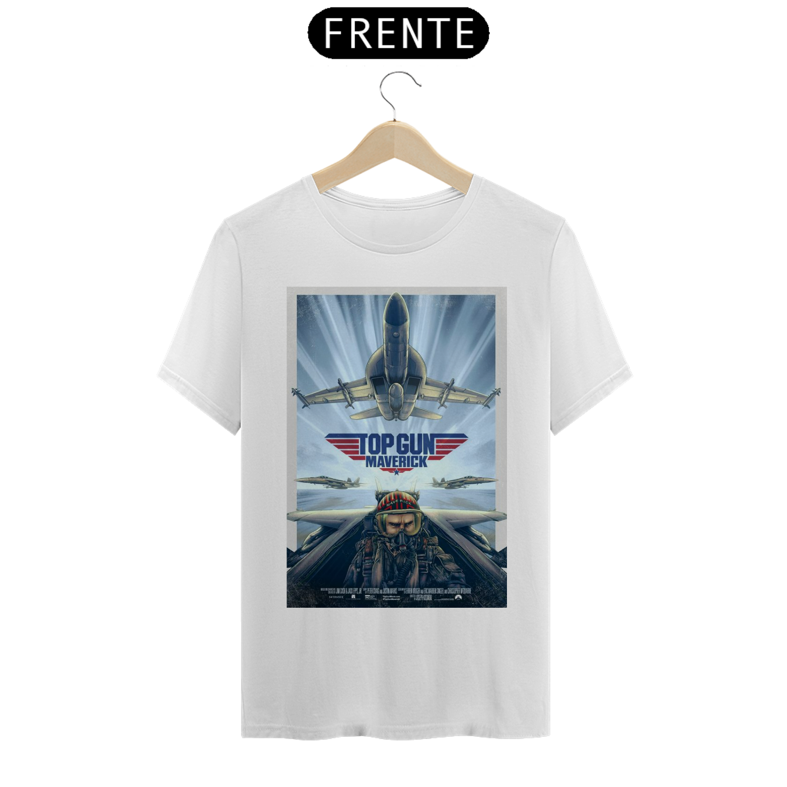 Coleção de Camisetas Filmes e Séries - Top Gun Maverick