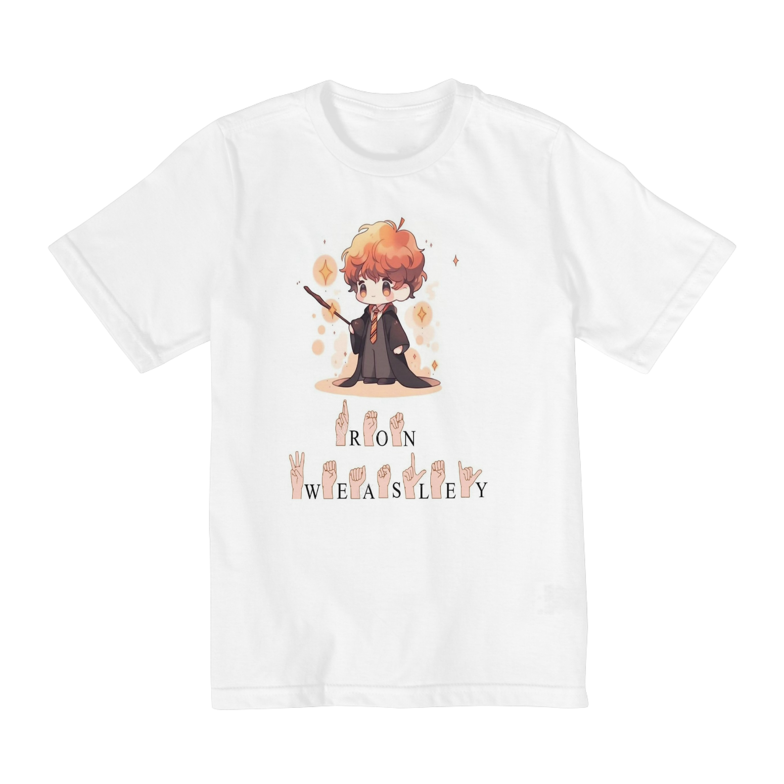 Coleção Camisetas Filmes e Séries: Harry Potter Infantil - Ron Weasley