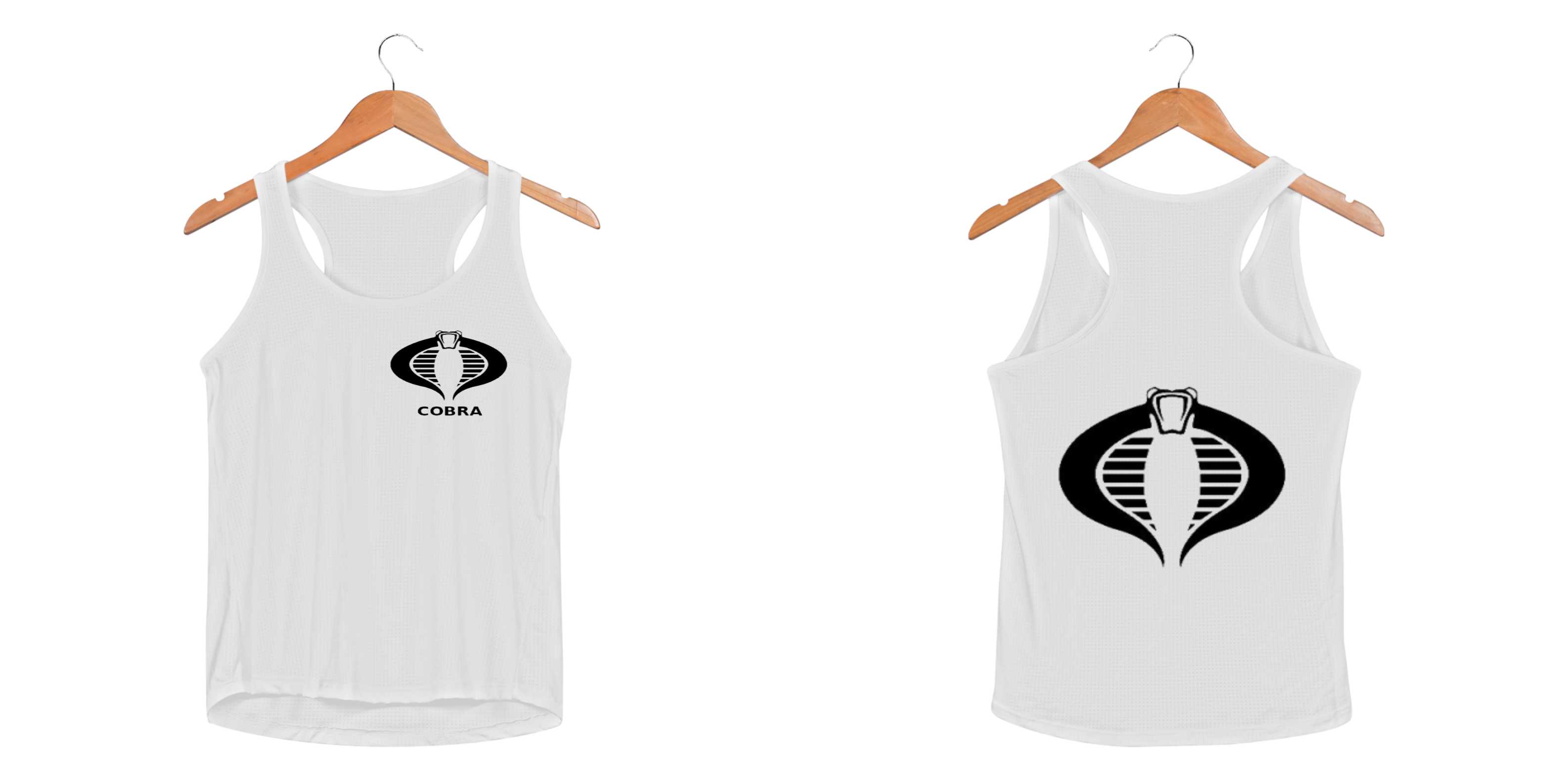 Coleção de Camisetas Filmes e Séries - Regata Feminina Sport G.I. Joe: Cobra