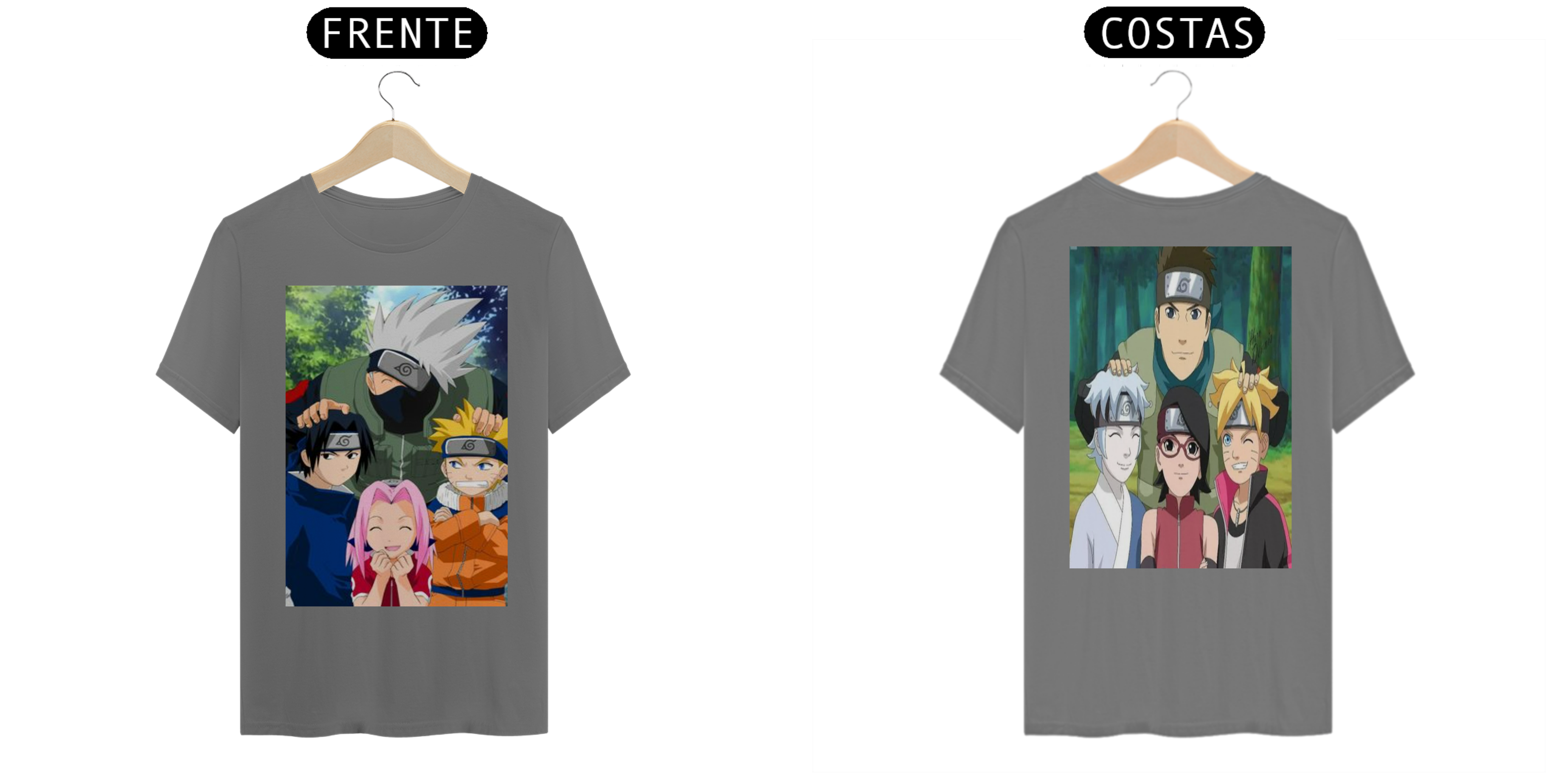 Coleção Camisetas Anime: Naruto - Boruto  - T7