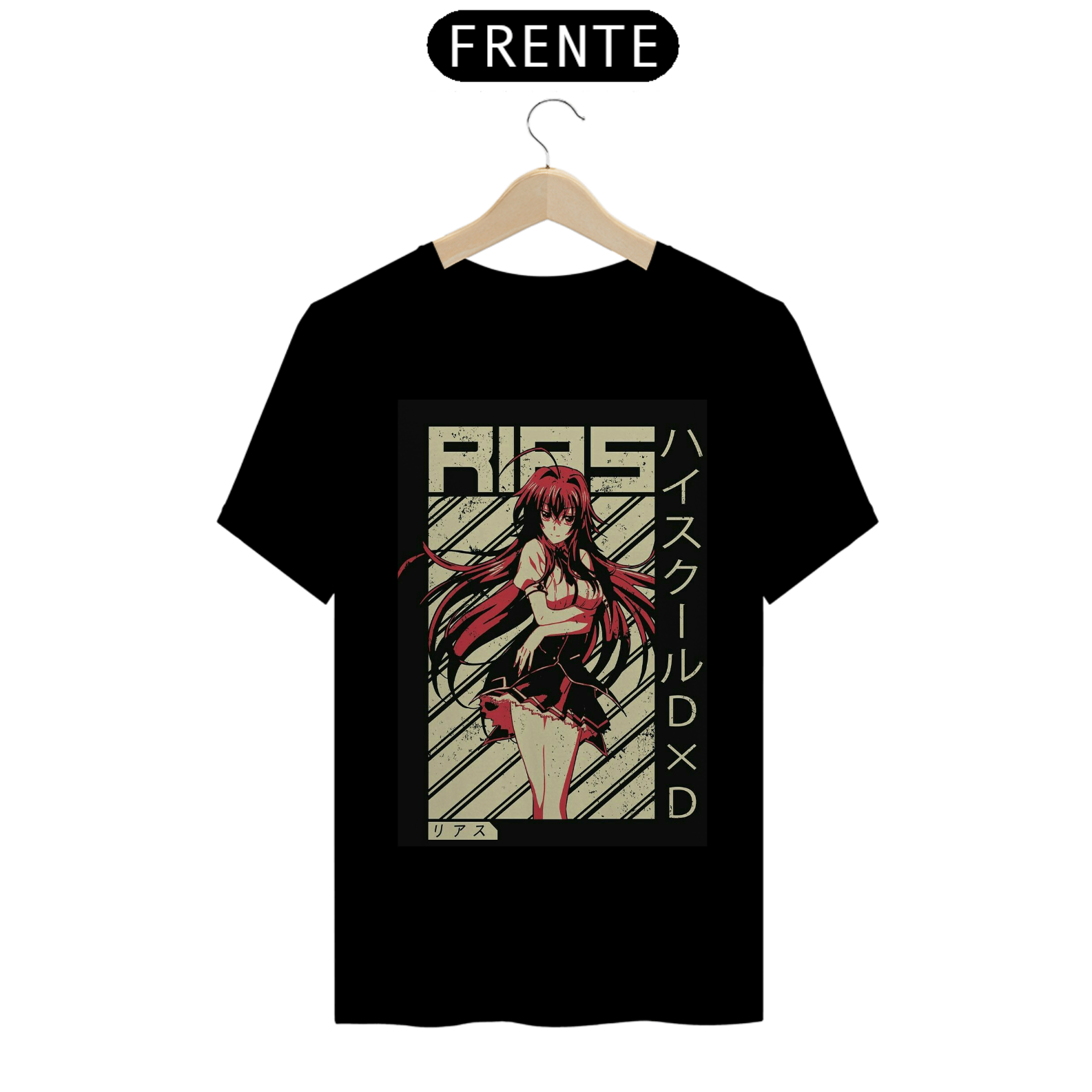 Coleção de Camisetas Animes Variados - Rias Gremory (Camiseta varias cores)