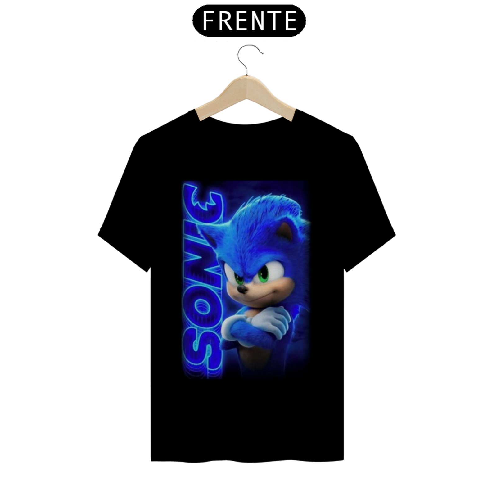Coleção de Camisetas Filmes e Séries - Sonic