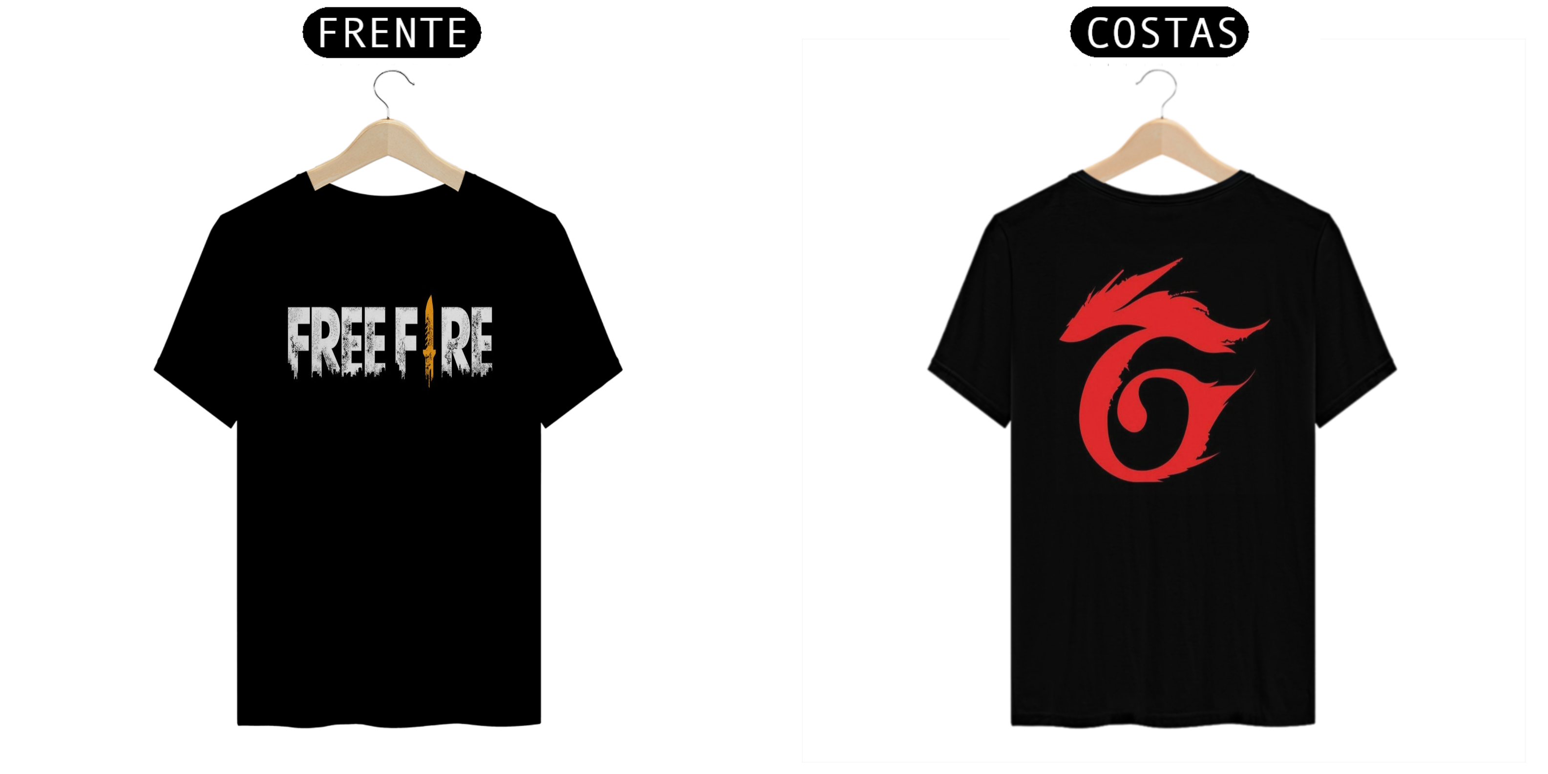 Coleção Gamers - FREEFIRE - logo Garena