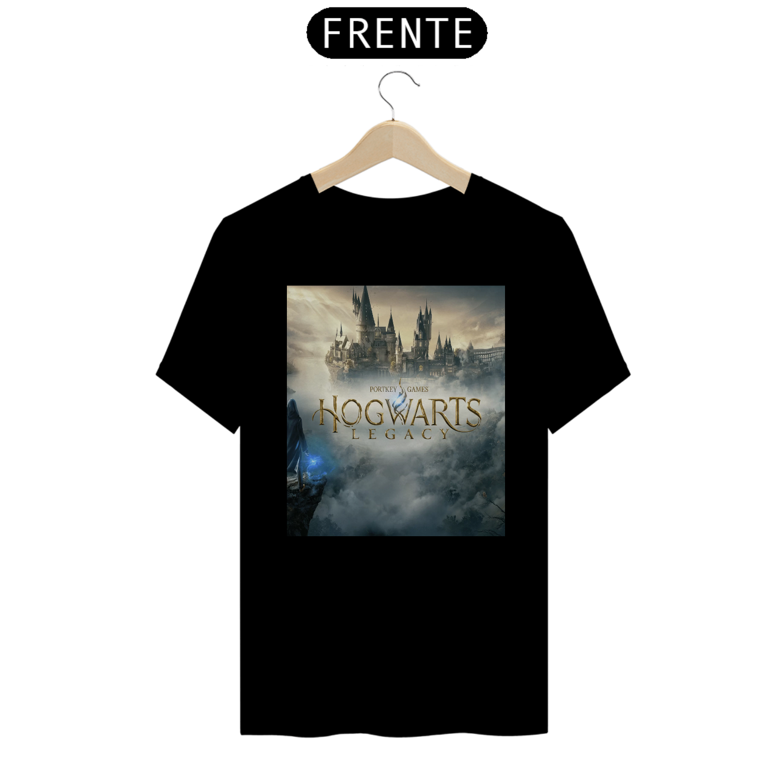 Coleção de Camisetas Gamers - Harry Potter - Hogwarts Legacy