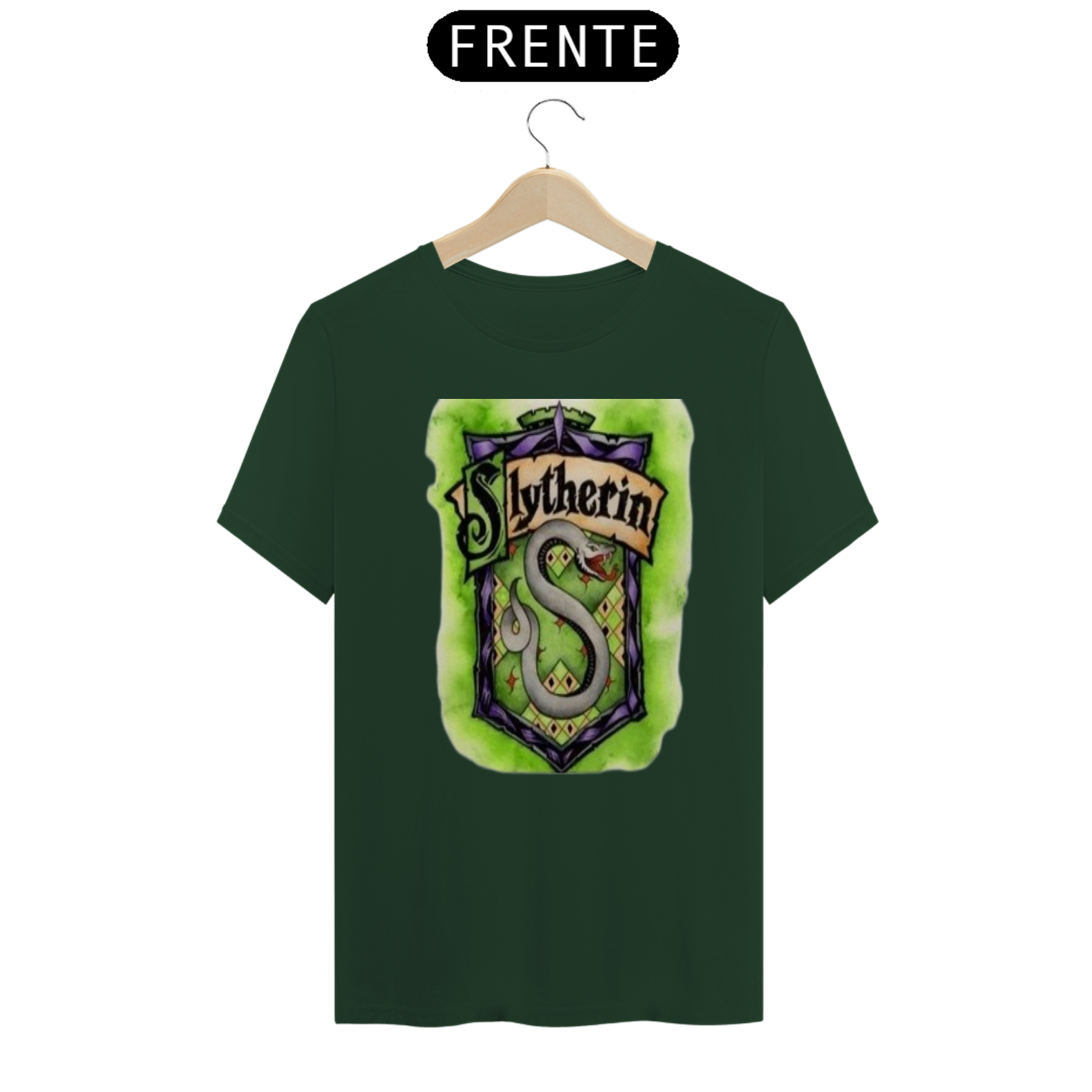 Coleção de Camisetas Filmes e Séries - Harry Potter - Slytherin
