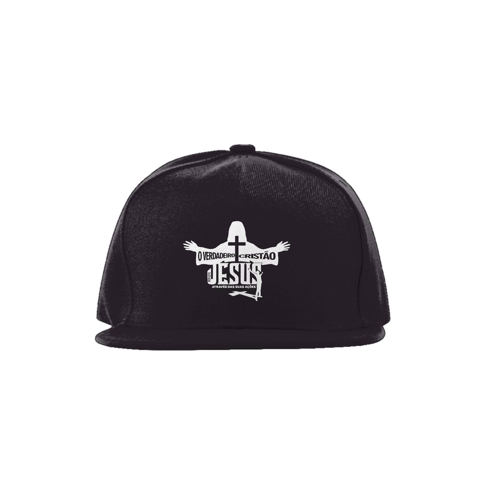 Boné Quadrado - Preto