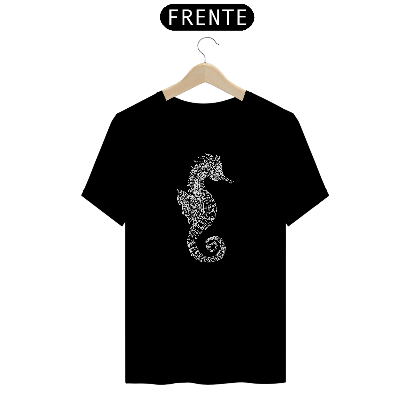 Camiseta Cavalo Marinho Escura