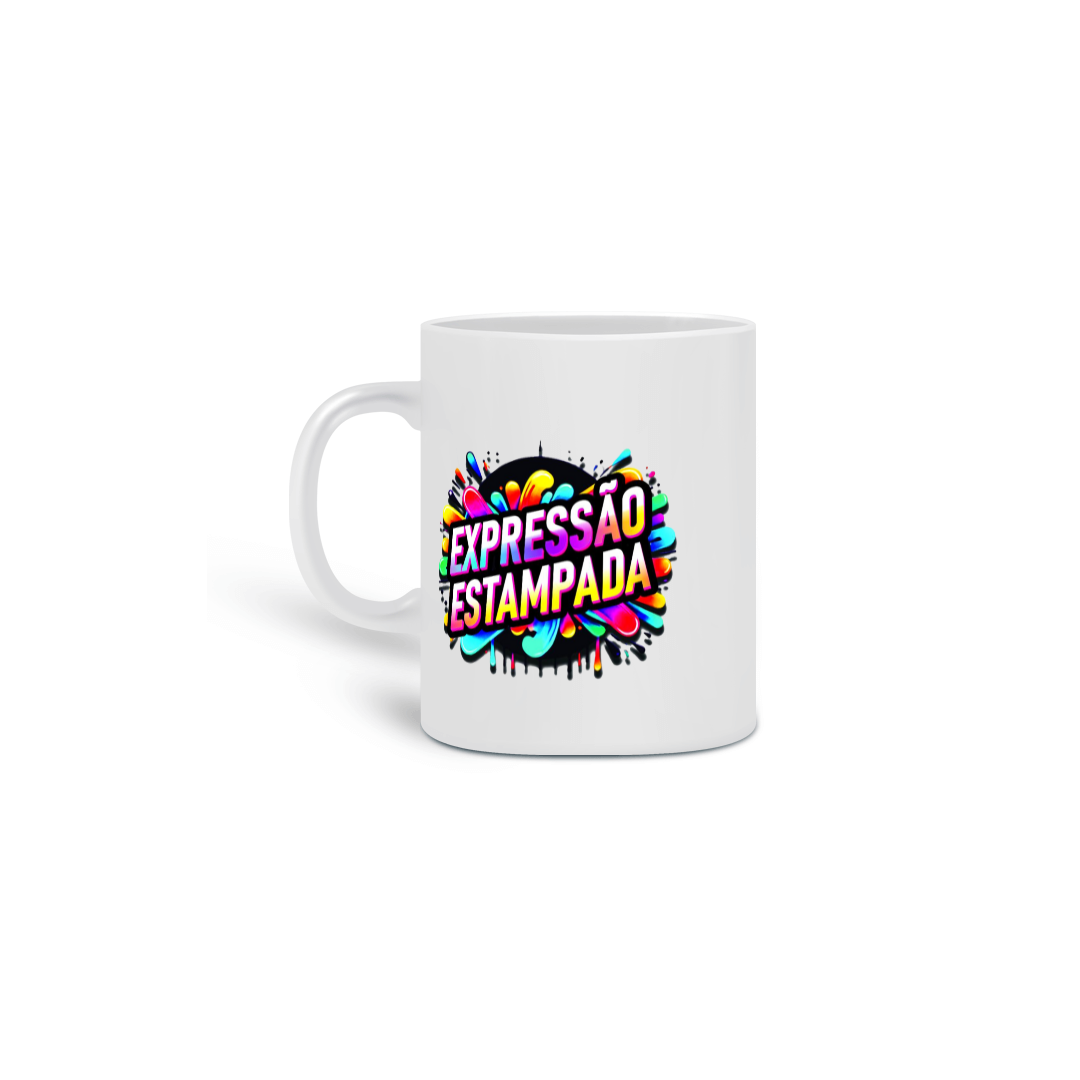 Caneca Expressão Estampada