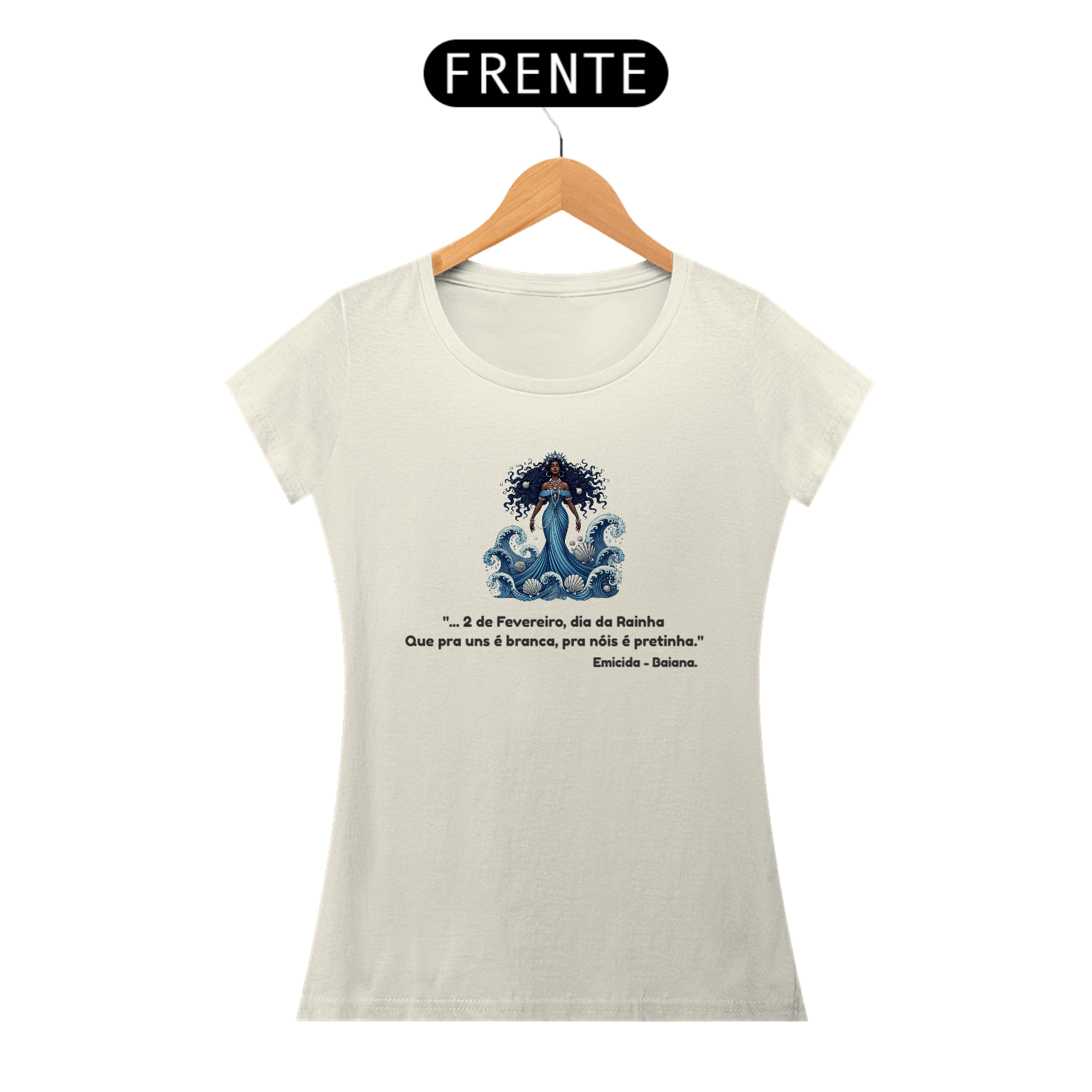 Iemanjá pretinha - feminina