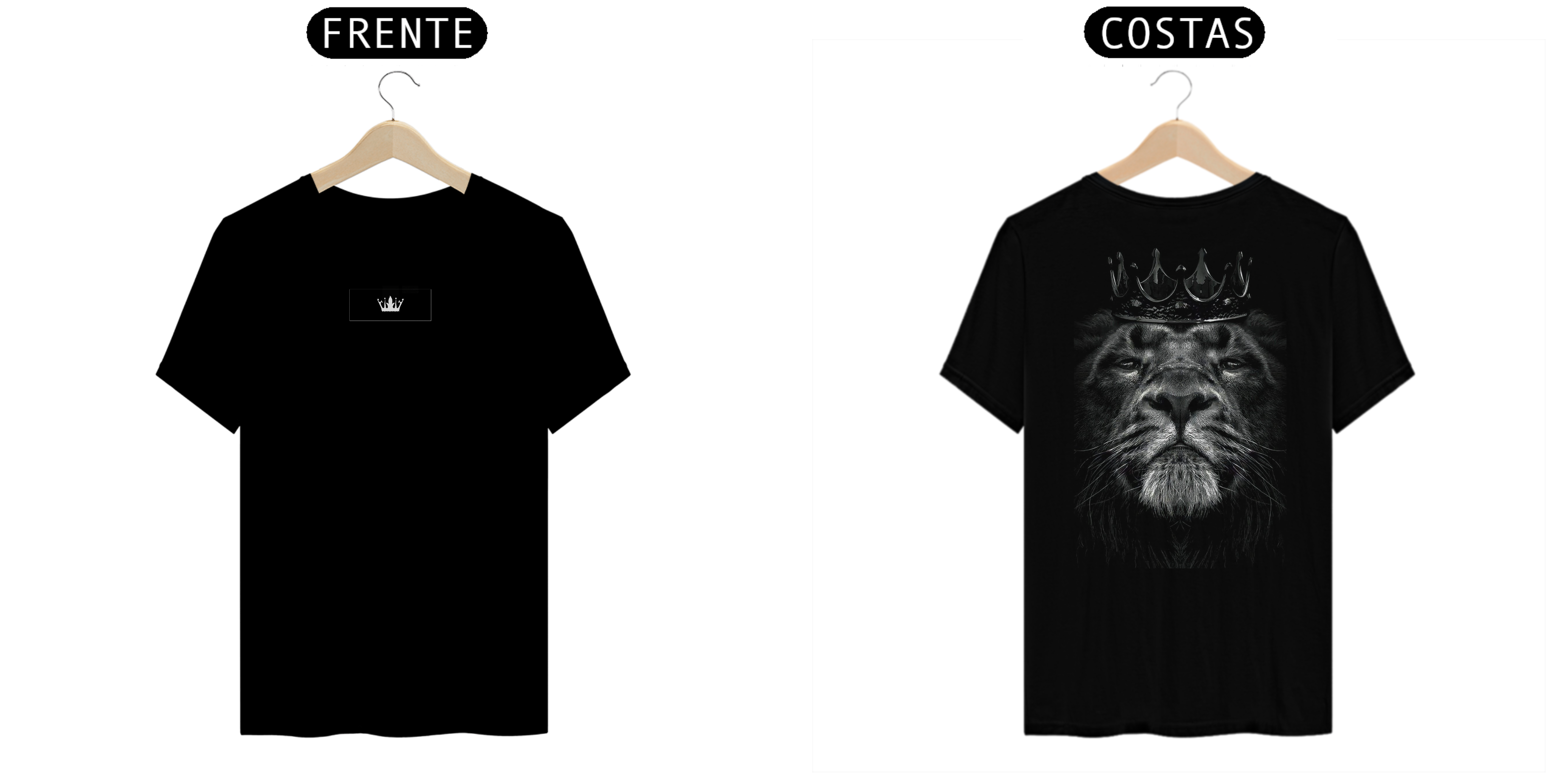 Camiseta Leão King Pattern