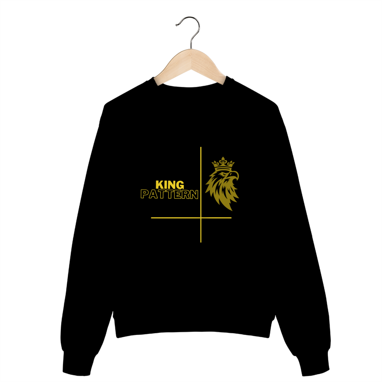 Moletom Águia ( Preto )