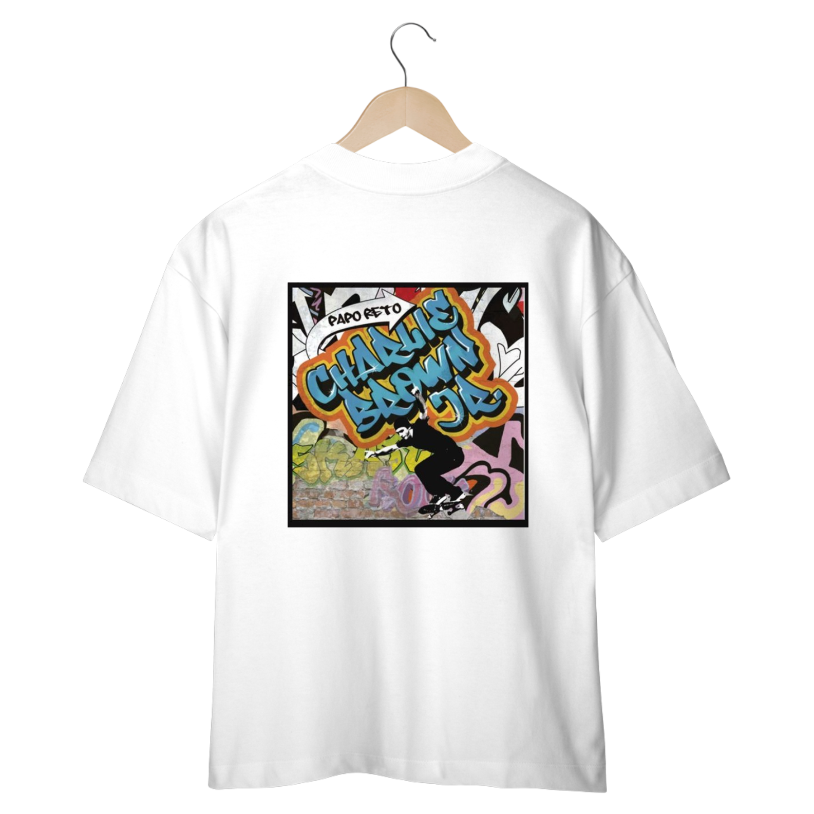 Nome do produto: Oversized Charlie Brown Jr