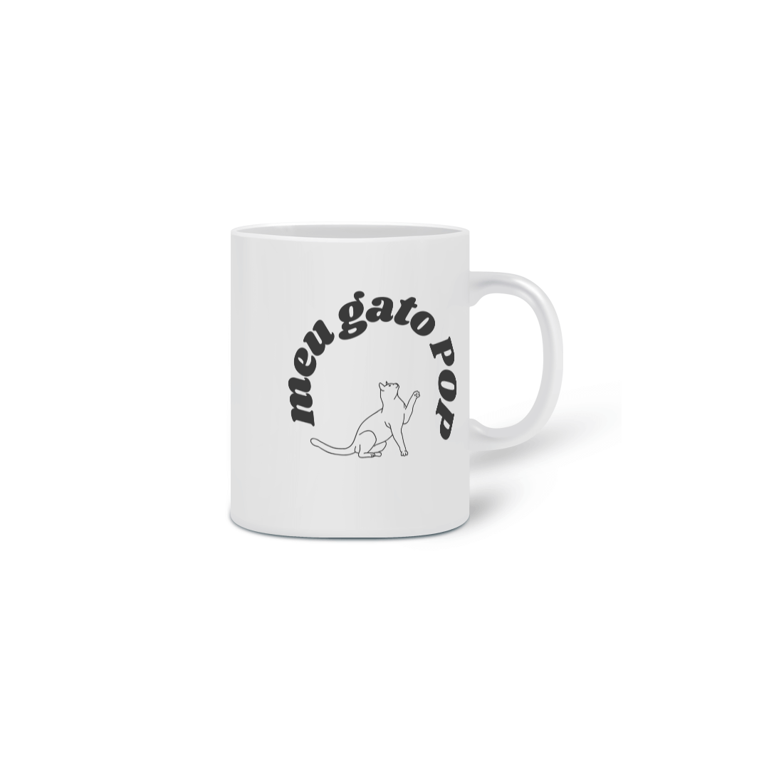 Caneca gato pop