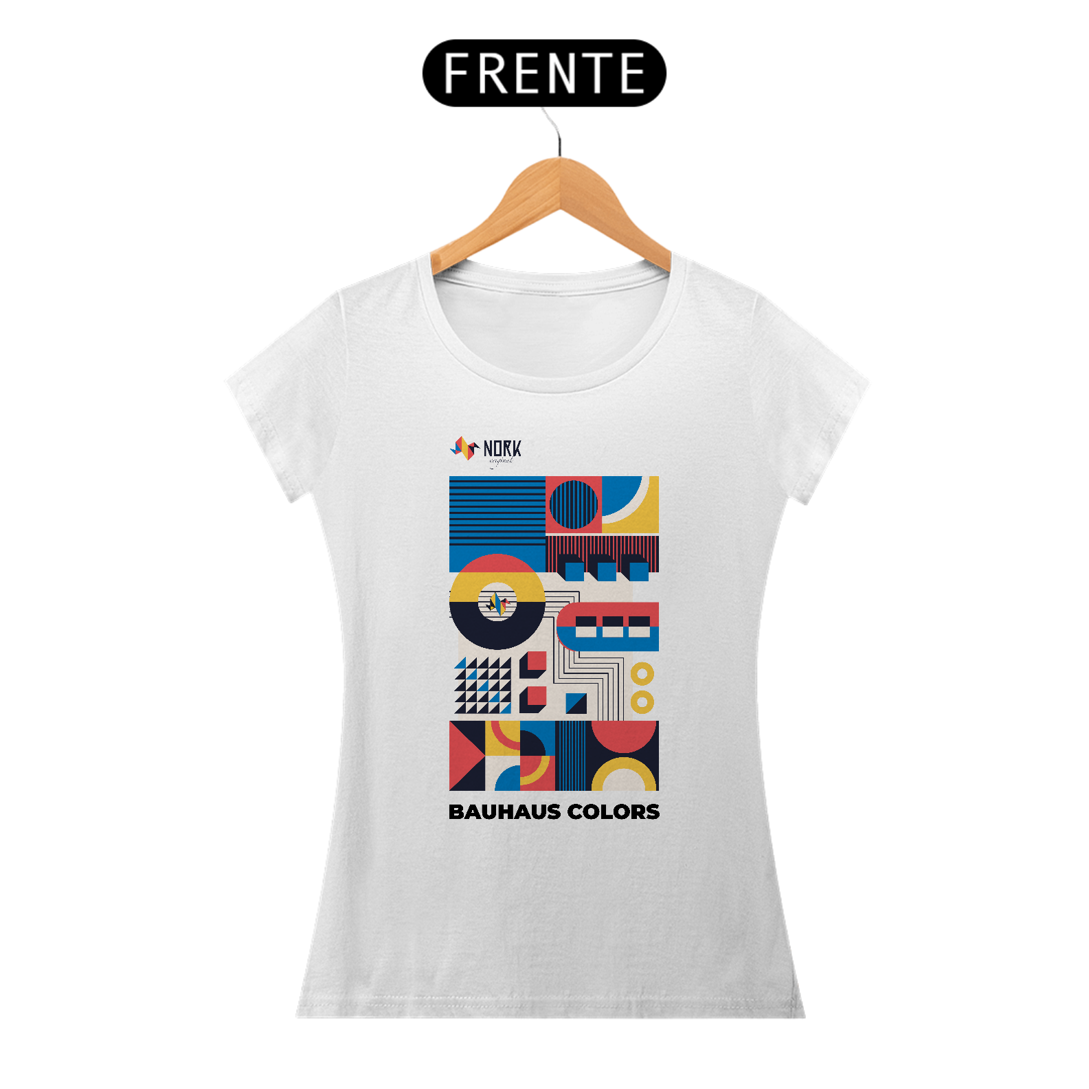 Camisa Nork Original Bauhaus Colors Pima