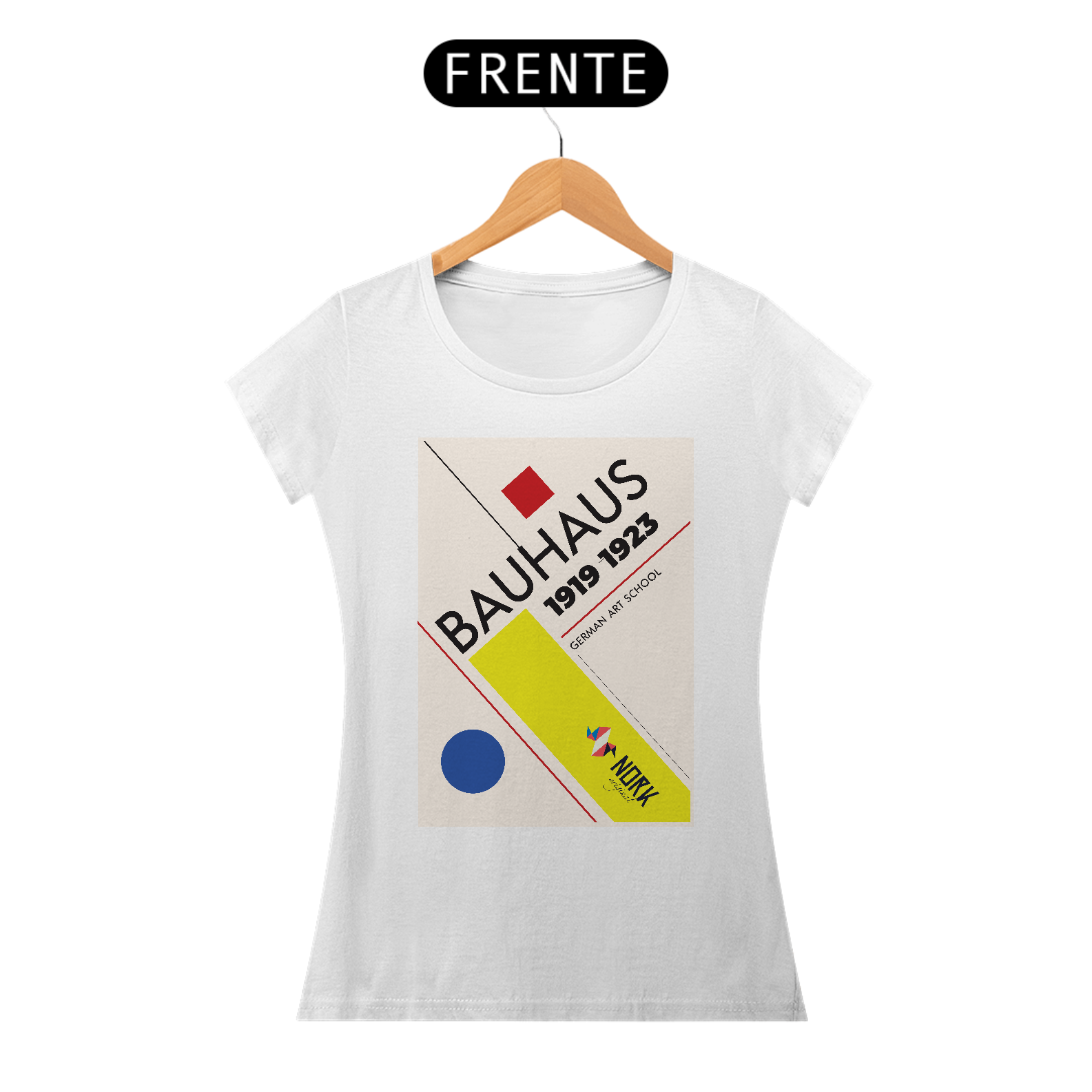 Camisa Nork Original Bauhaus German Art School Pima