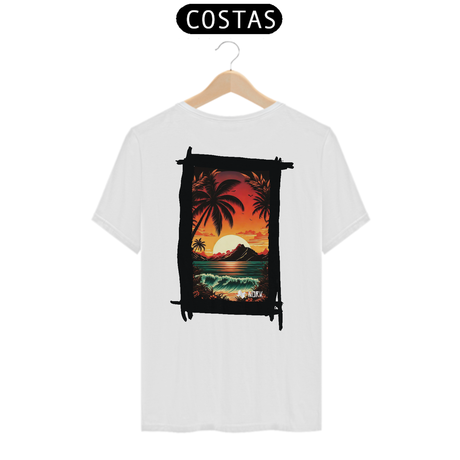Camisa Nork Surf Sunset Tropics Quality