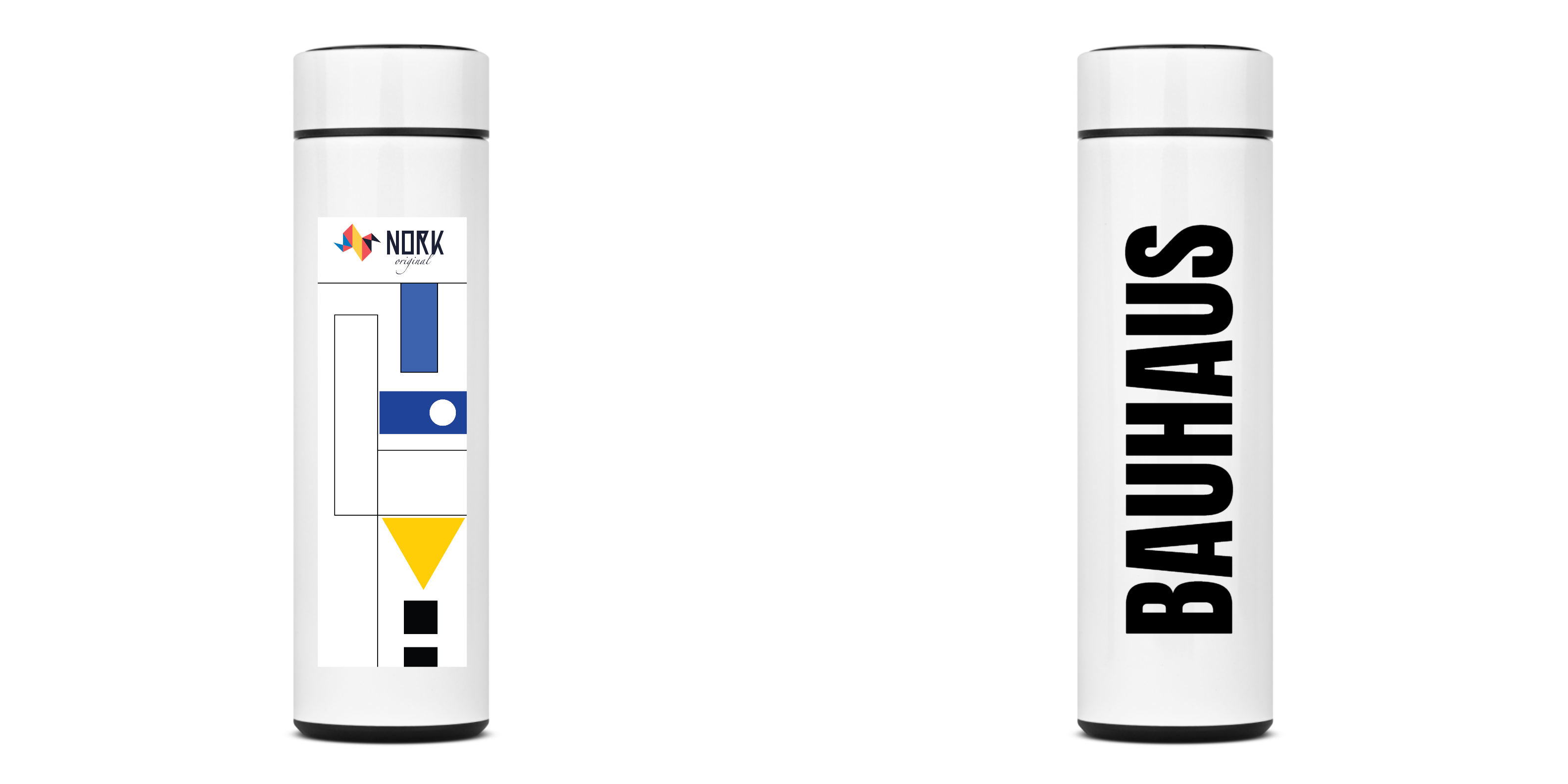 Garrafa Térmica Nork Original Bauhaus Colors - 400ml