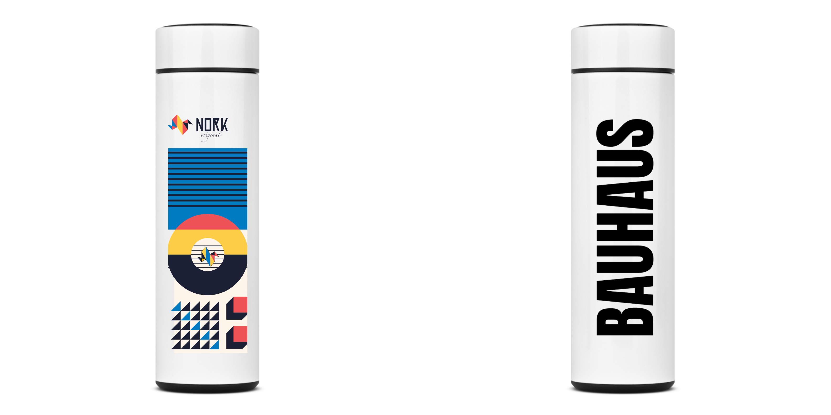 Garrafa Térmica Nork Original Bauhaus Colorful - 400ml