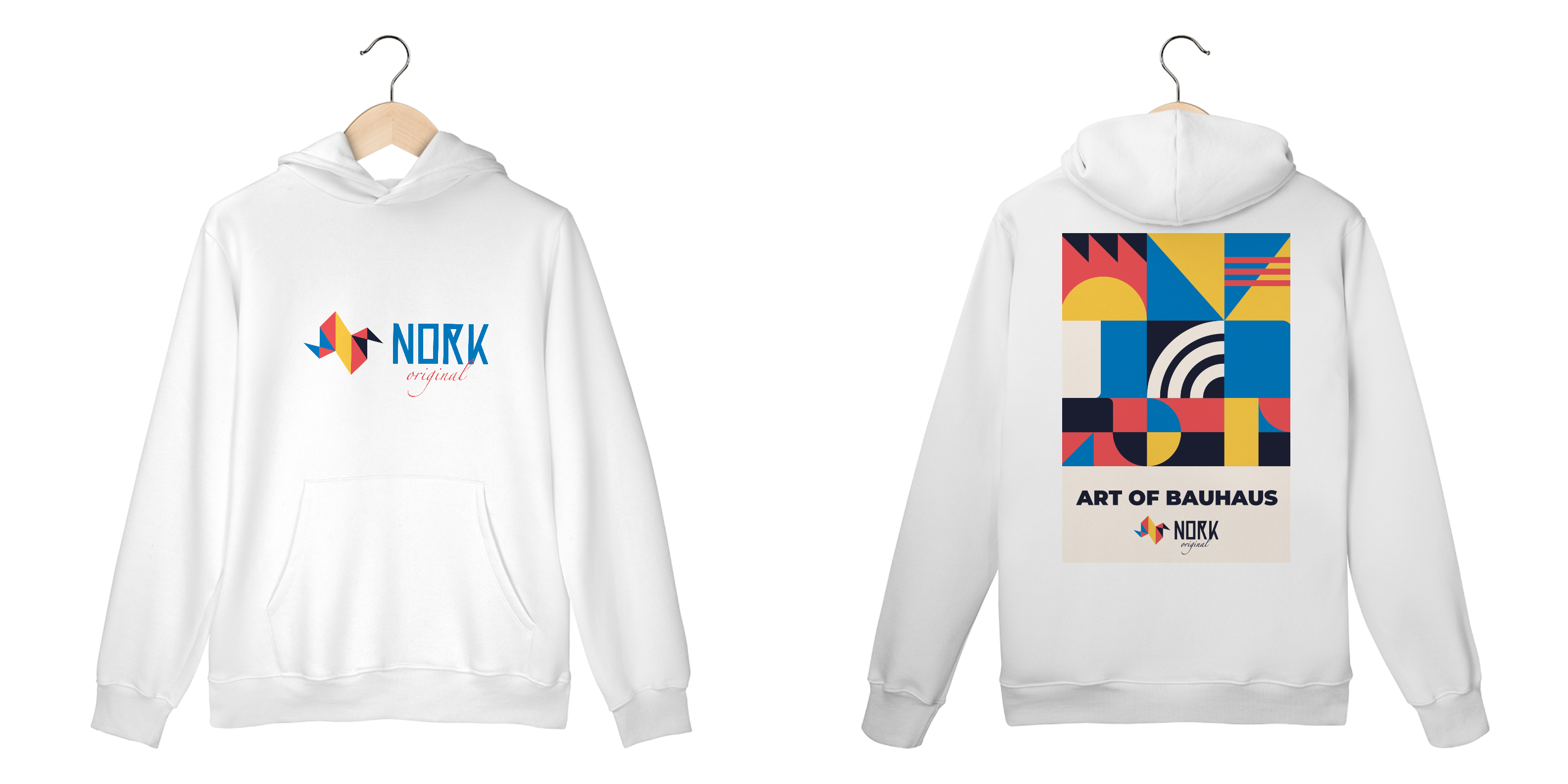 Casaco Moletom Canguru Nork Original Art Of Bauhaus