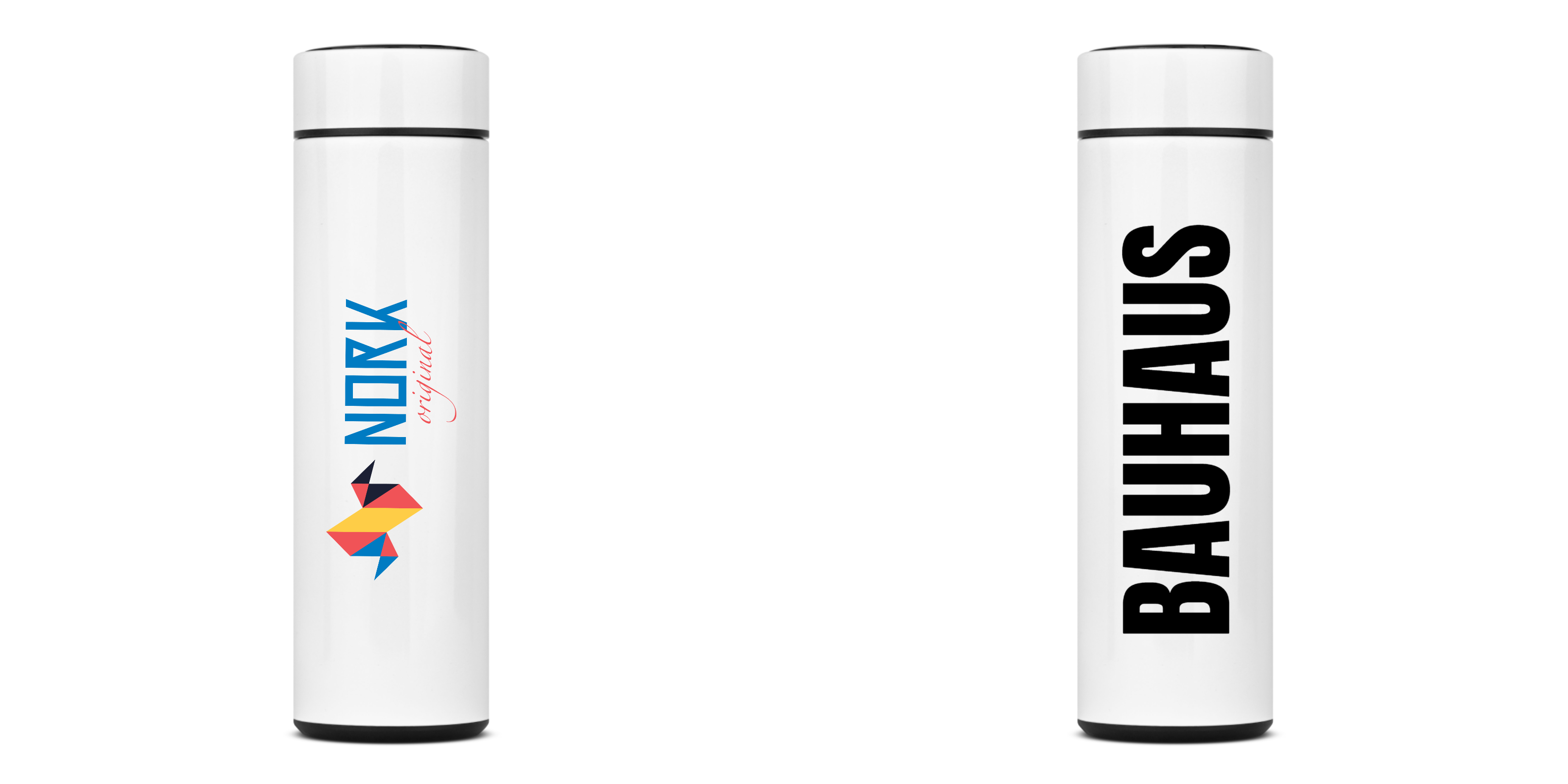 Garrafa Térmica Nork Original Bauhaus Logo - 400ml