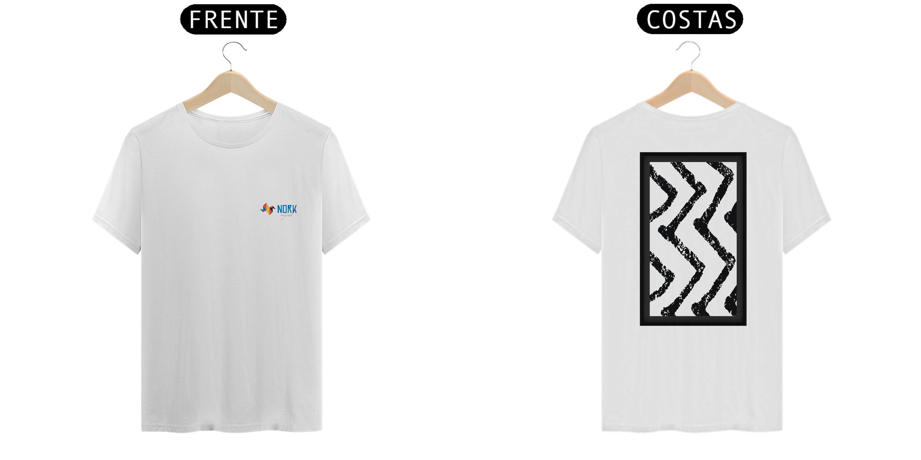 Camisa Nork Original Terapia Fluxo Zig-Zag Pima