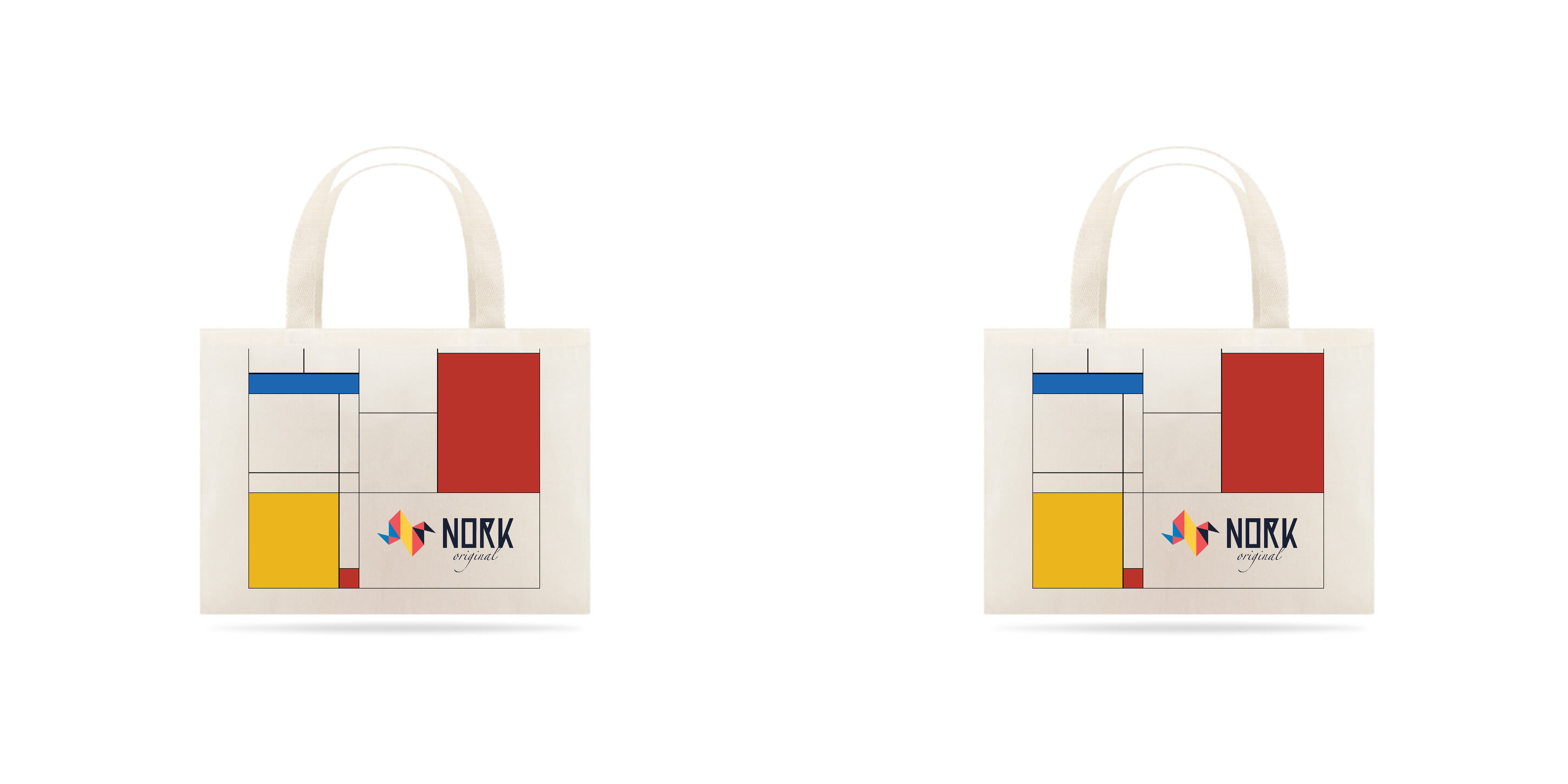 Eco Bag Nork Original Bauhaus Box Colors