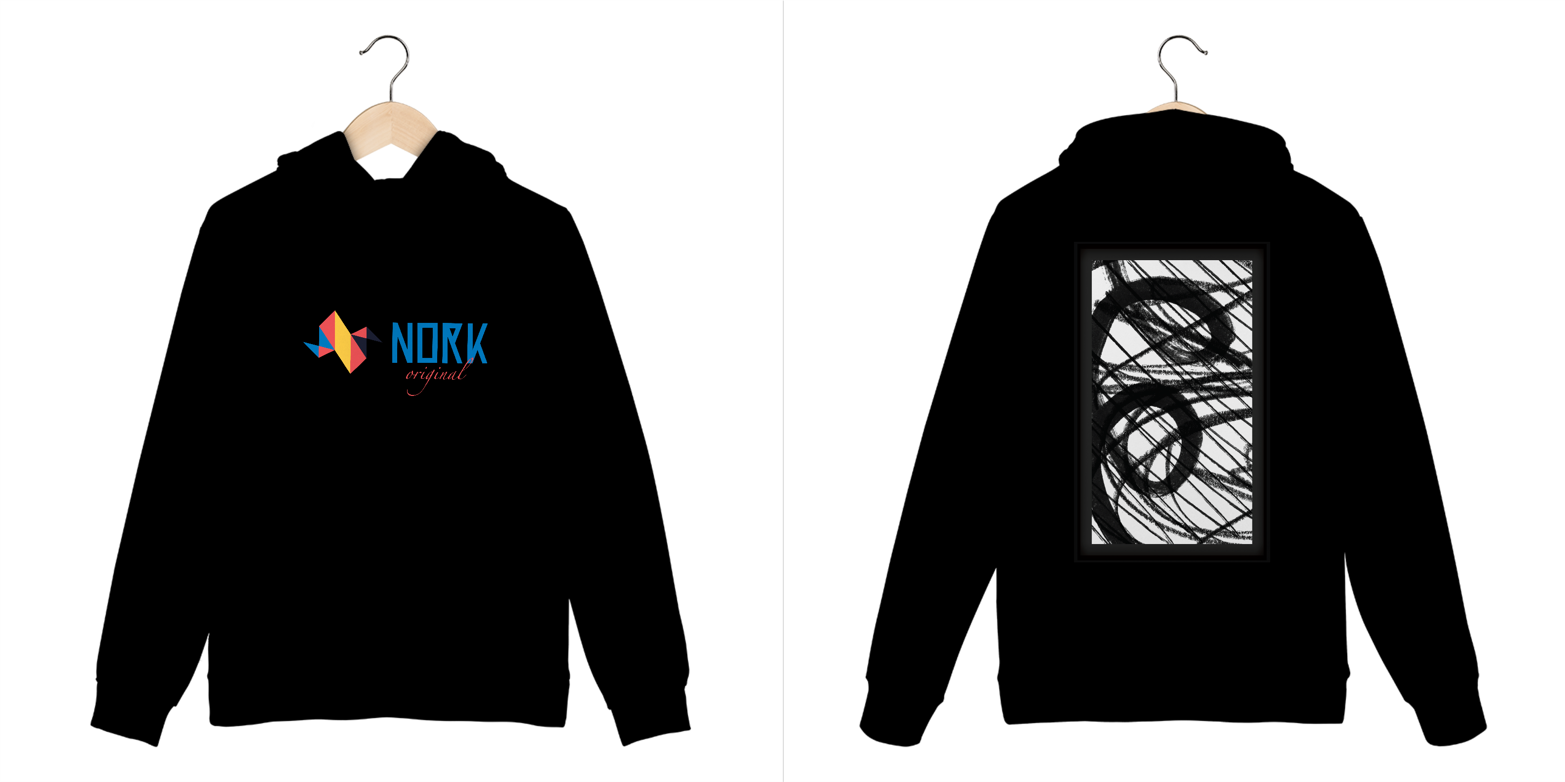 Casaco Moletom Canguru Nork Original Terapia Interseção Criativa 