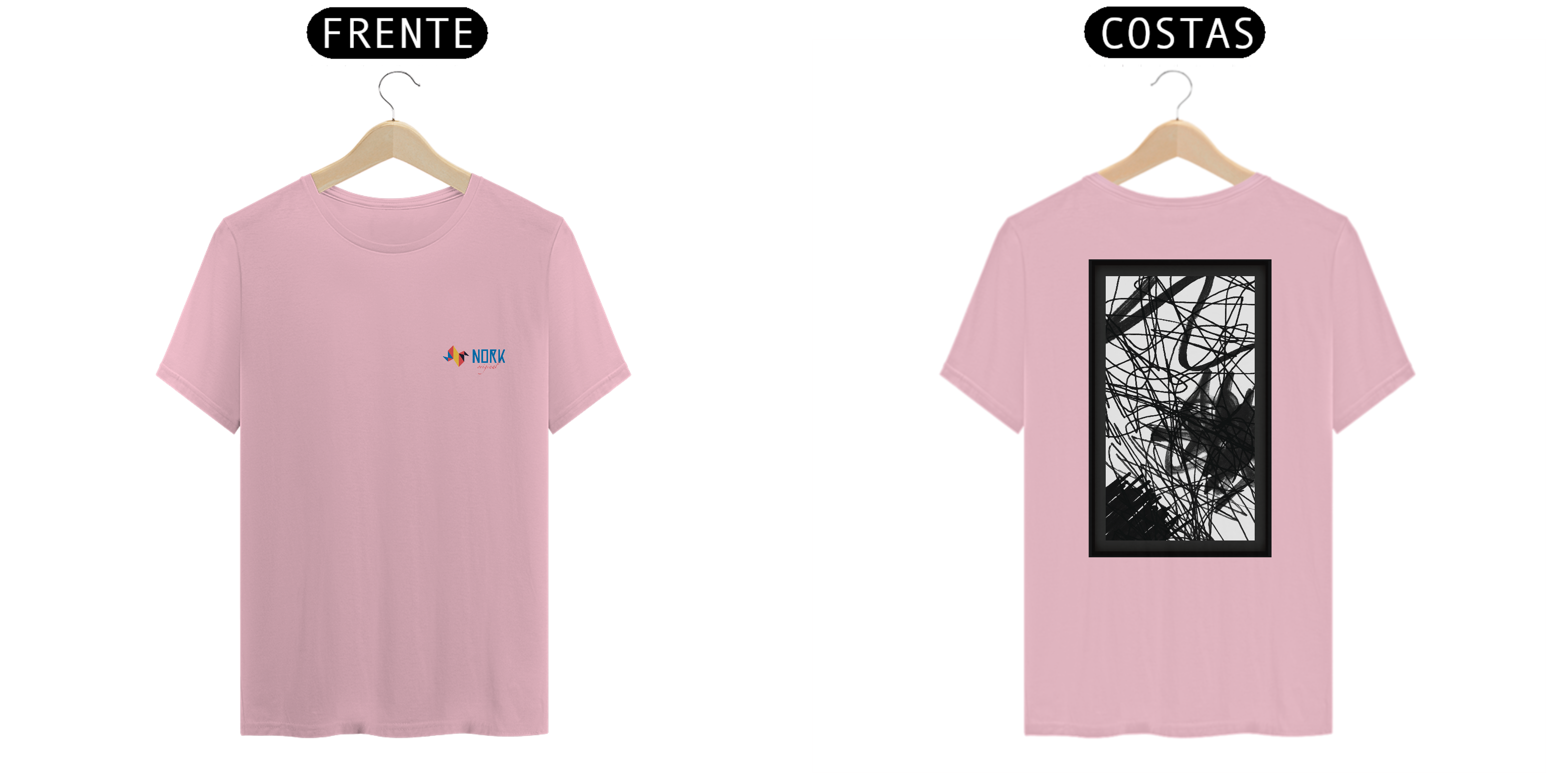 Camisa Nork Original Terapia Rabisco Livre Pima