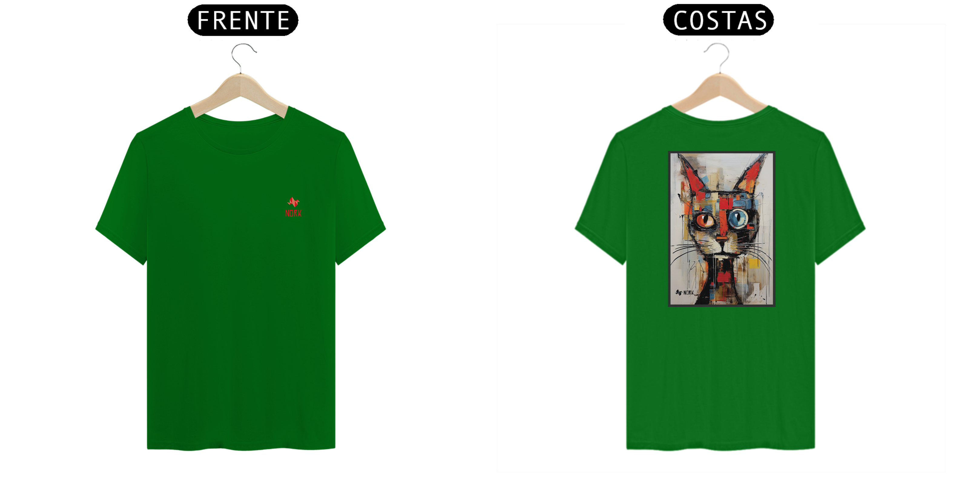 Camisa Nork Animal Planet Olhar Felino Quality