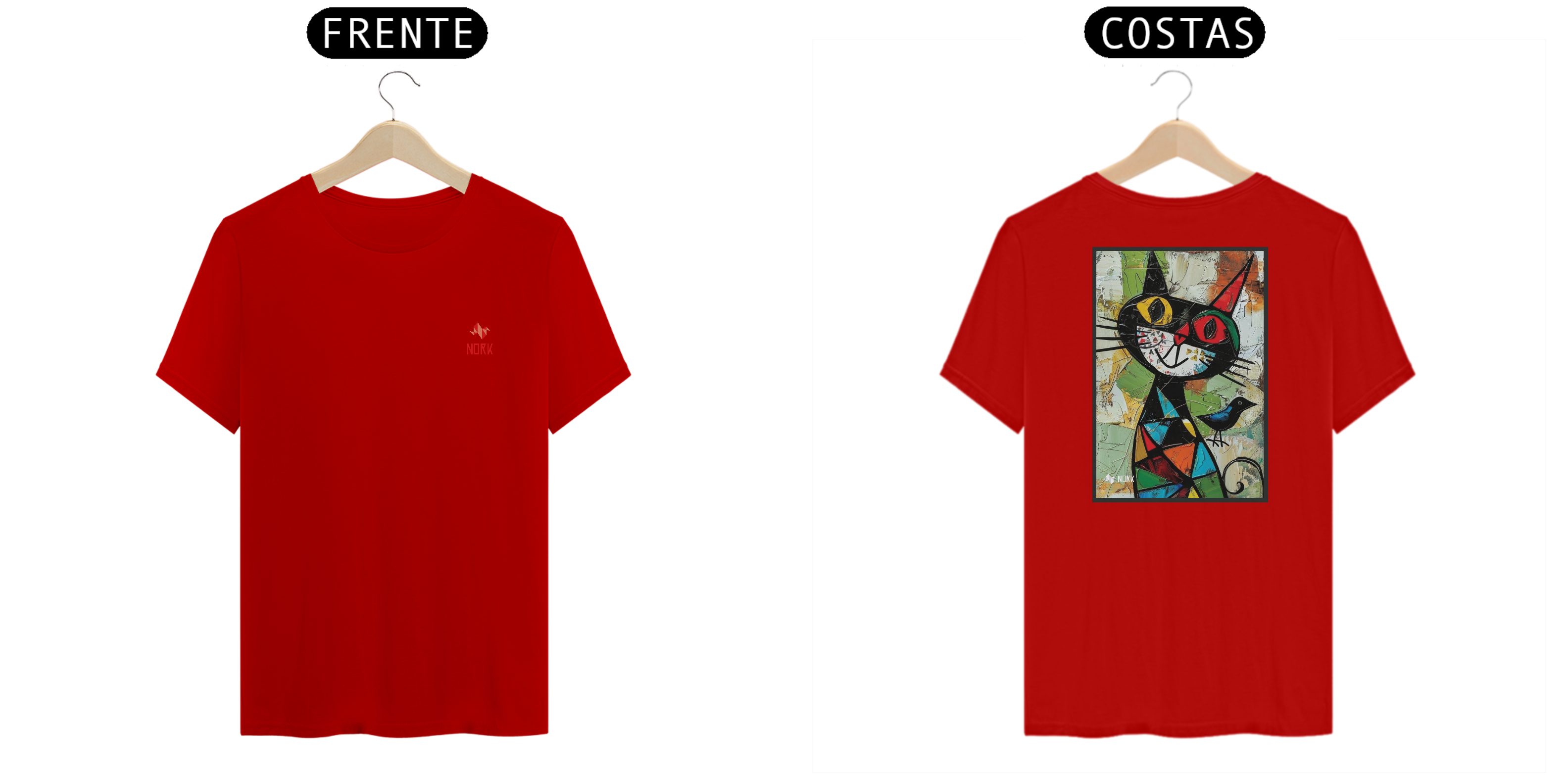 Camisa Nork Animal Planet Mosaico Felino