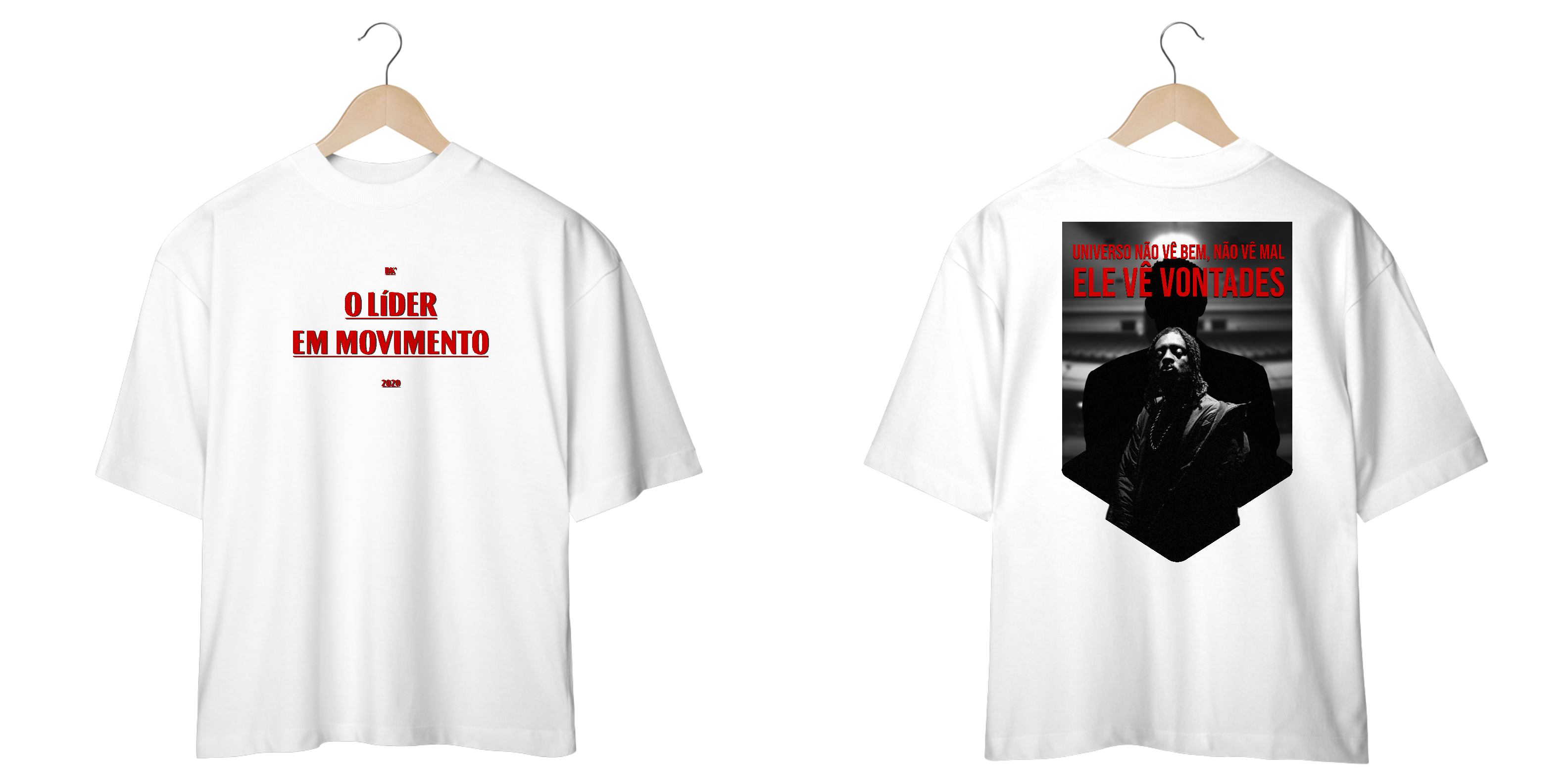 Camisa Oversized O Lider Em Movimento BK