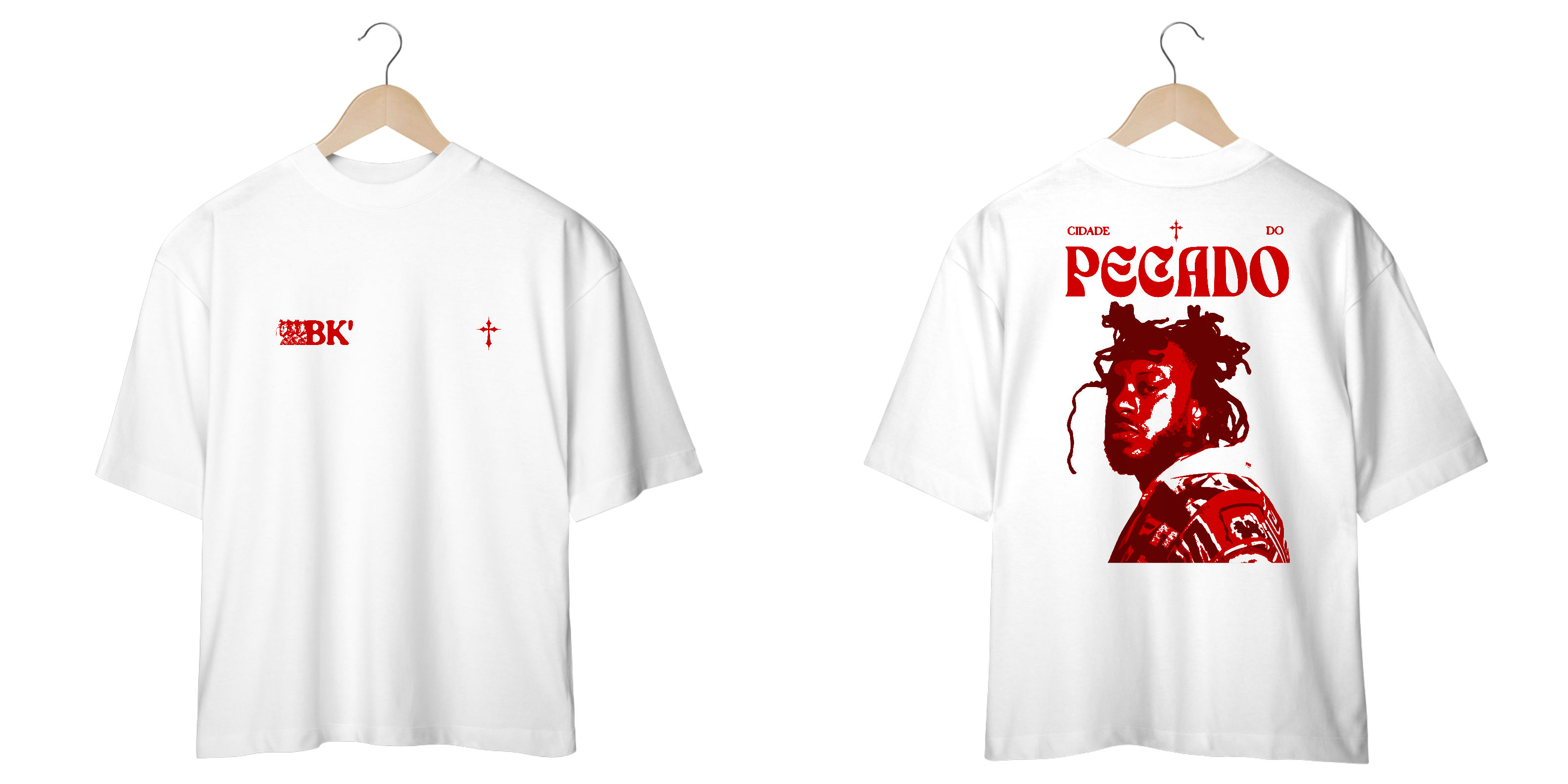 Camisa Oversized Cidade do Pecado Abebe Bikila - D10000 Concept