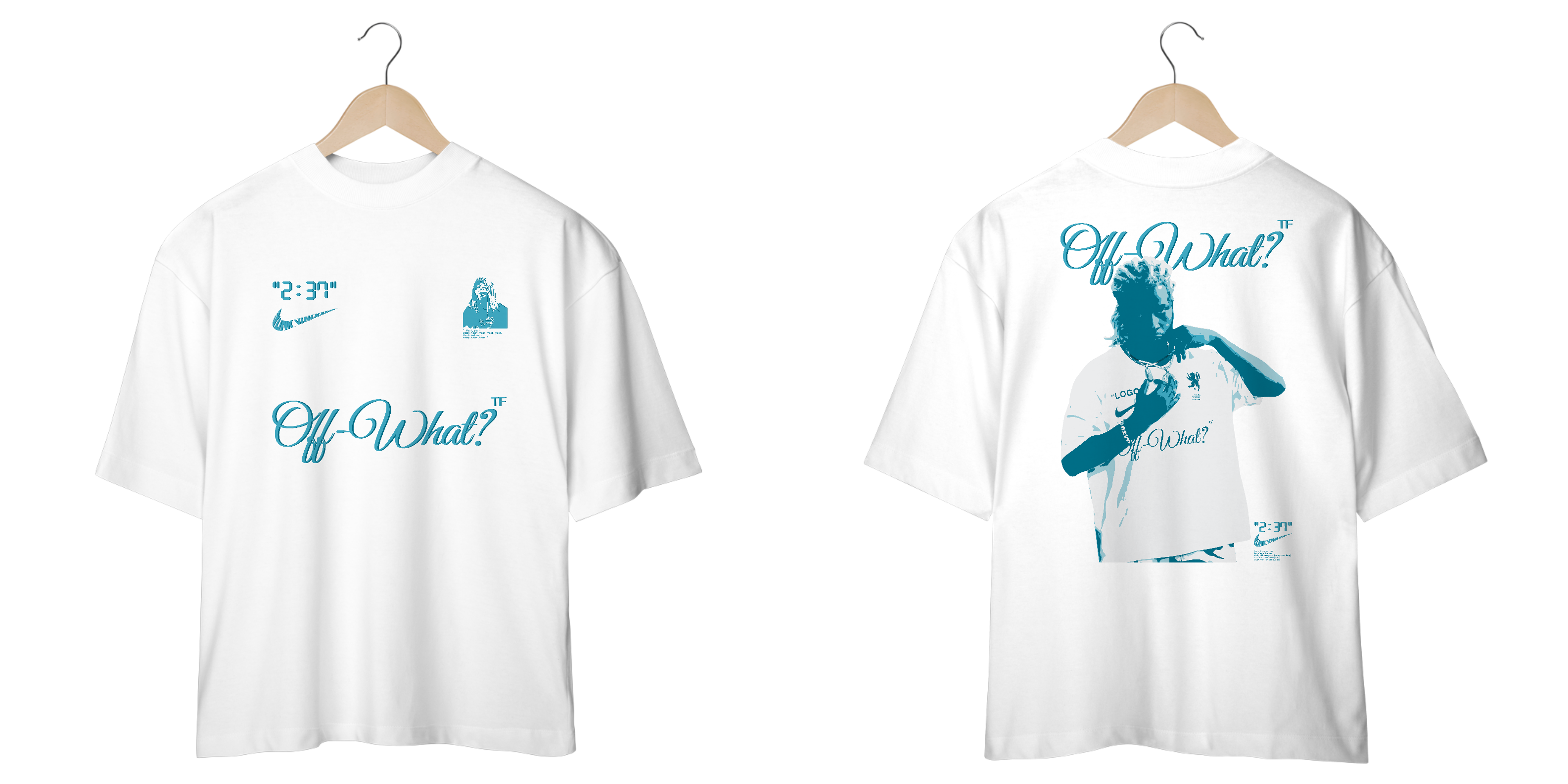 Nome do produto: Camisa Oversized OFF WHAT?