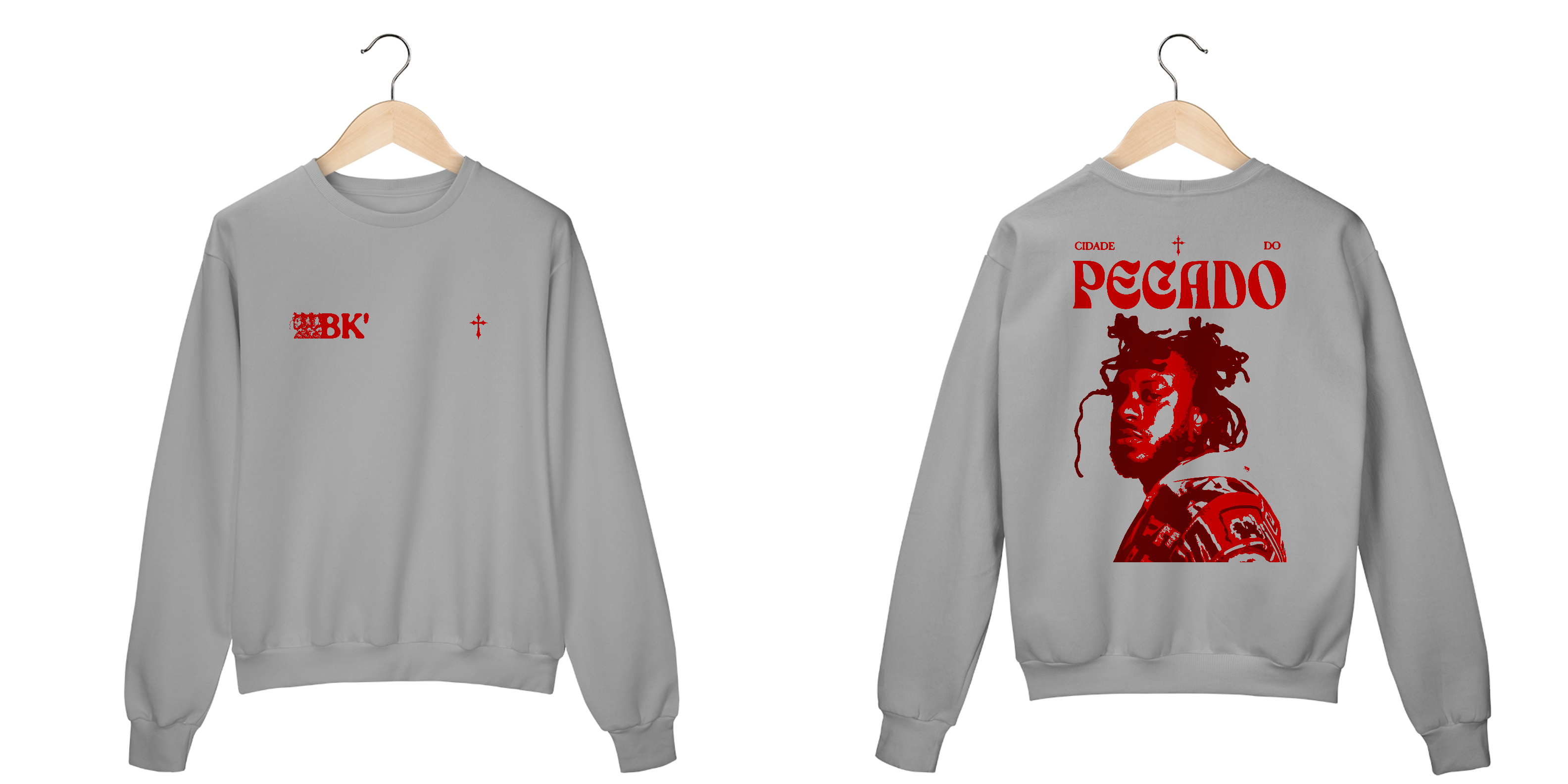 Moletom Cidade Do Pecado Abebe Bikila - D10000 Concept