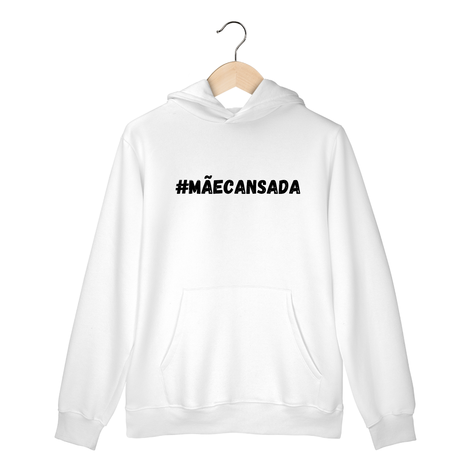 Moletom Canguru #mãecansada