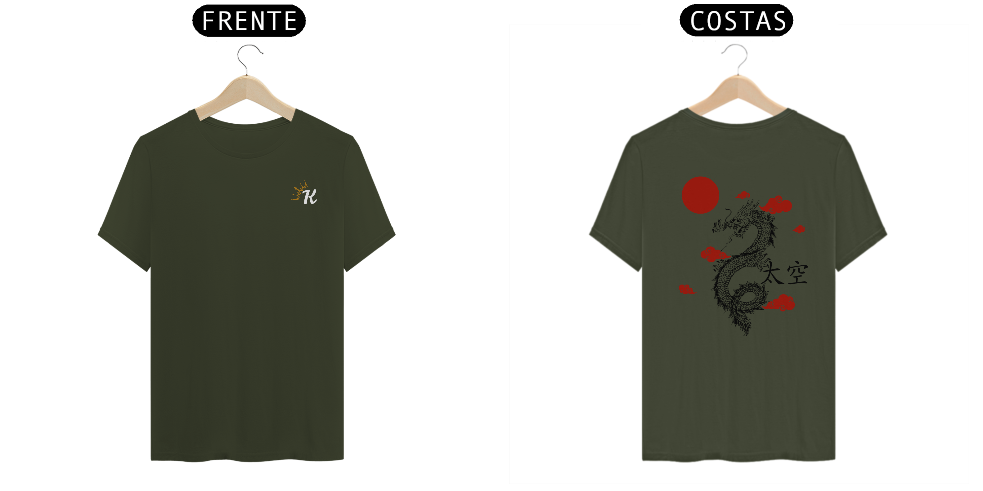 Camisa Dragão Japonês