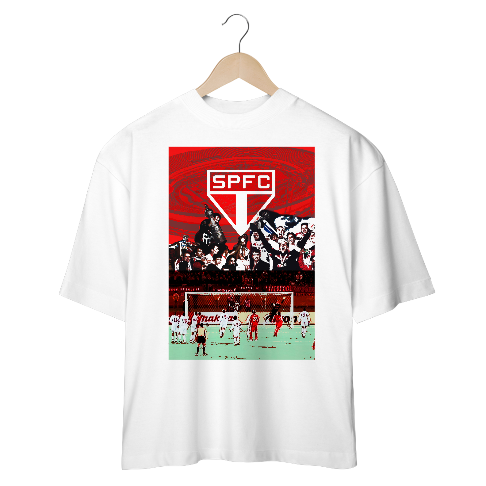 Camiseta Oversized São Paulo 2005