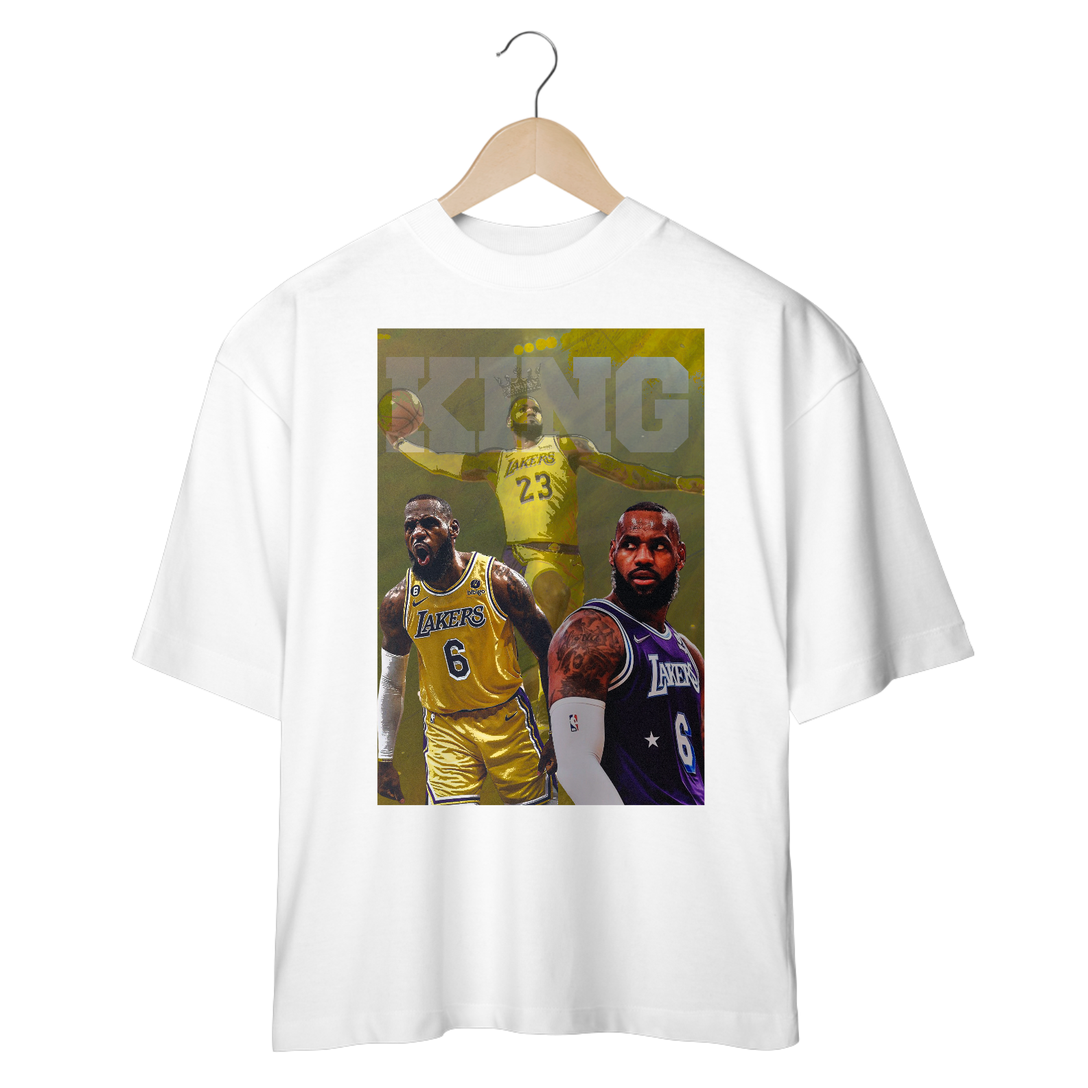 Camiseta Oversized Lebron James