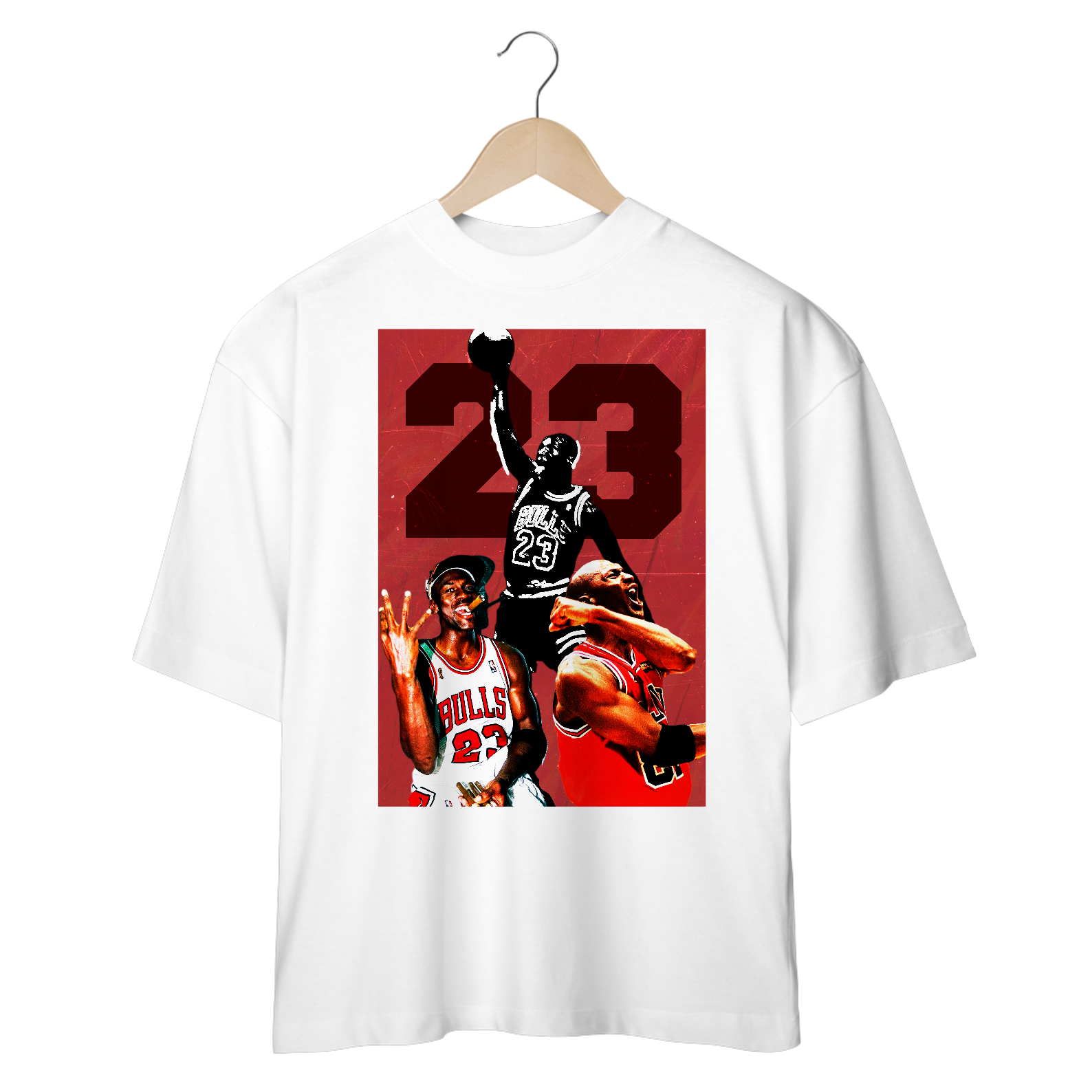 Camiseta Oversized Michael Jordan