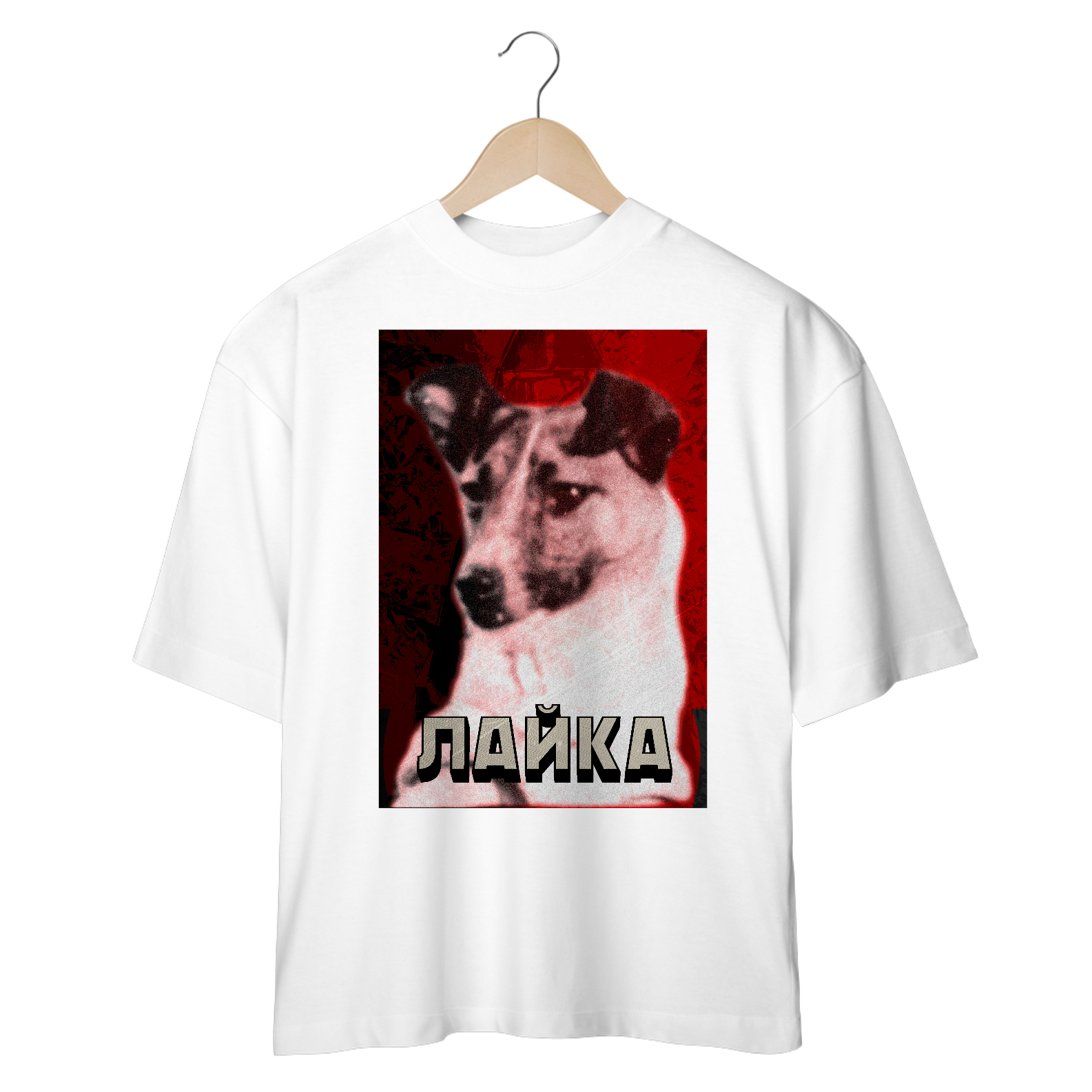 Camiseta Oversized Laika