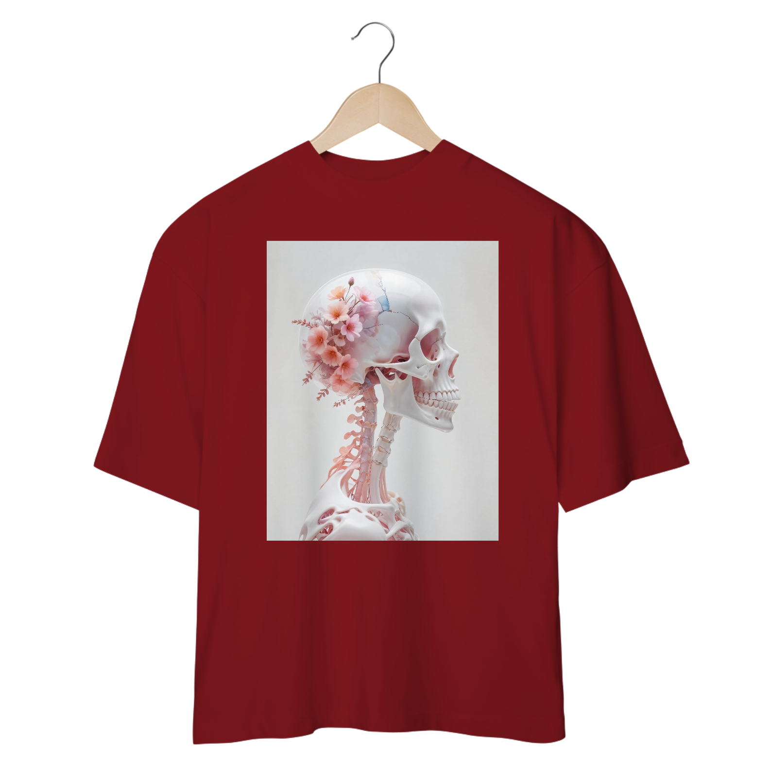 Camiseta Oversized Skull