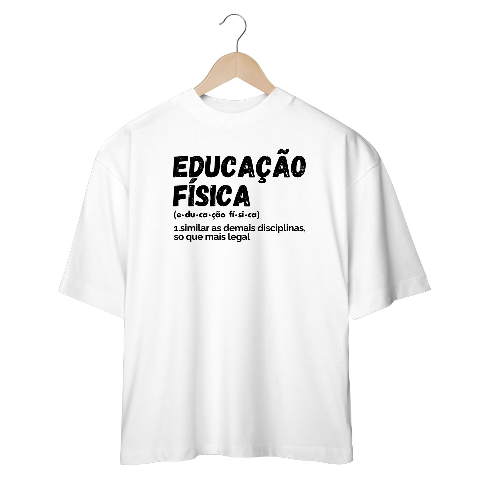 Oversized Educação Física